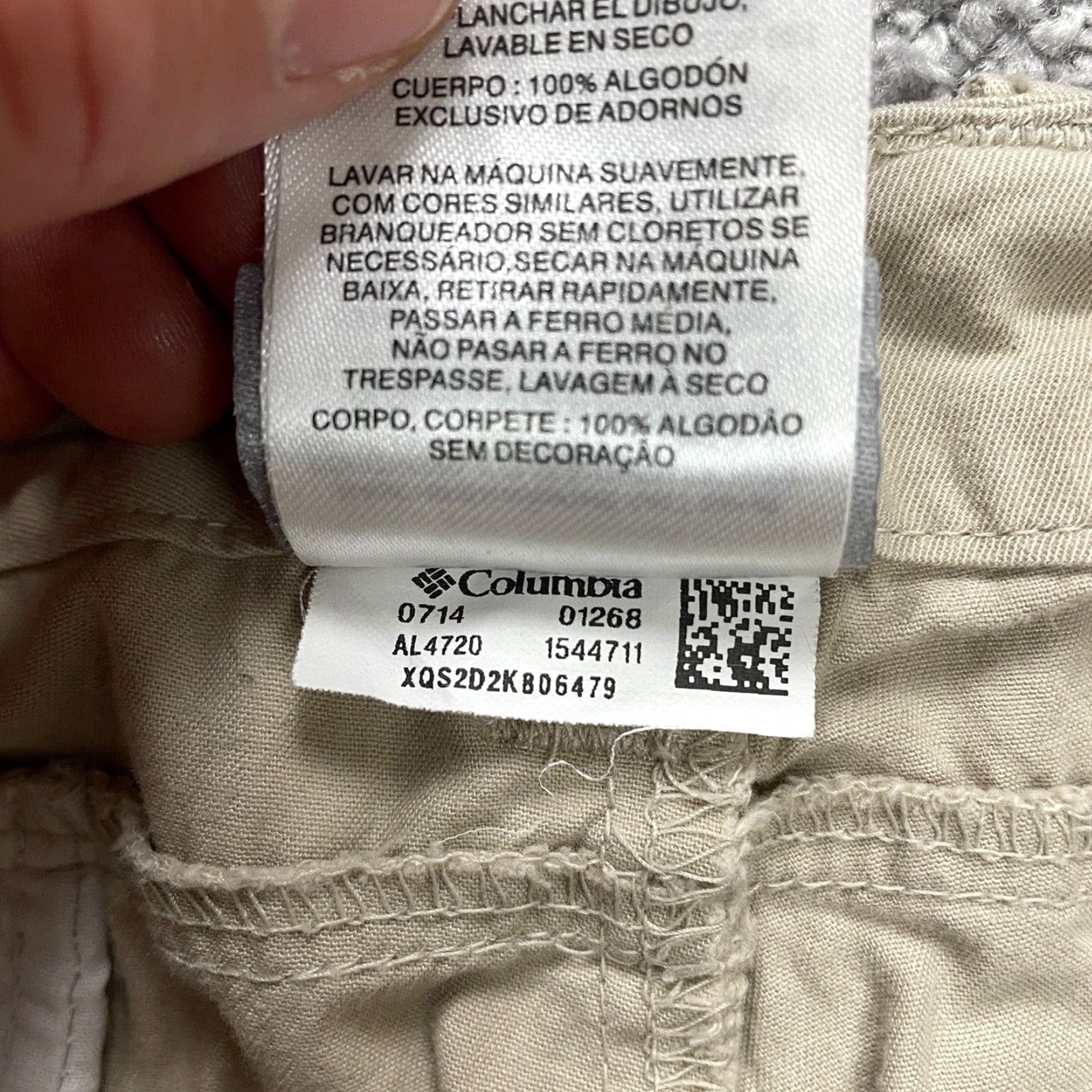 Vintage Columbia Shorts Women 12 Brown Cotton Mid Rise Outdoor Hiking Casual 34x5.5 Women Size 34" / US 12 / IT 48 - 6 Thumbnail