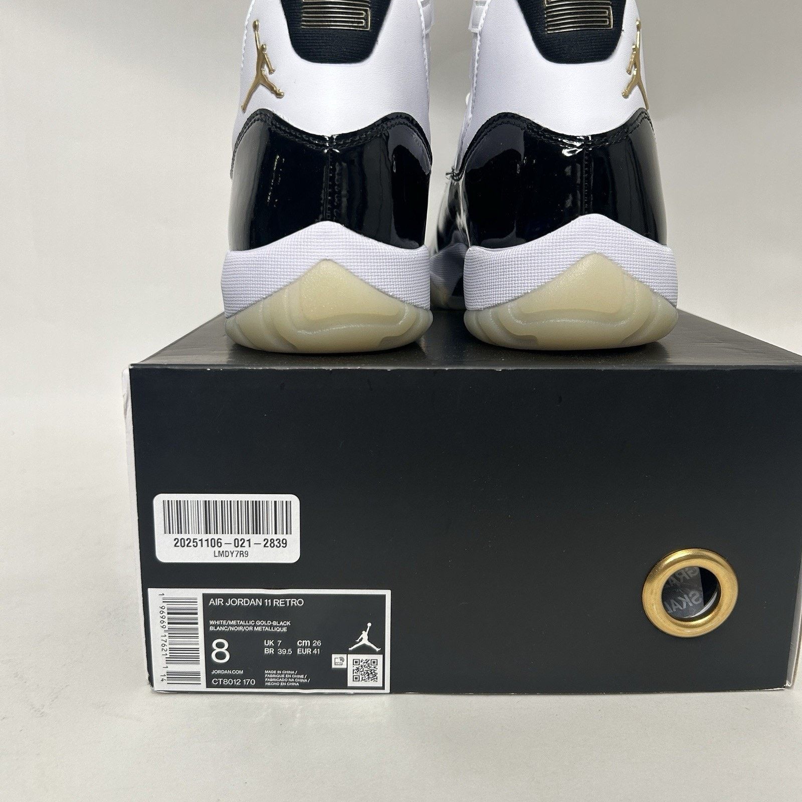Jordan Brand Nike Air Jordan 11 Retro High “Gratitude/DMP” Size US 8 / EU 41 - 5 Thumbnail
