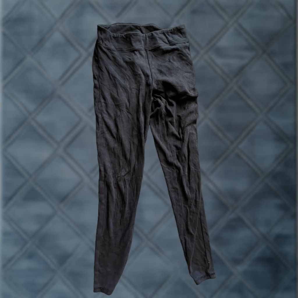 Vintage Simply Vera Wang Leggings Stretch Solid Black Pants Women's Size Small Size 28" / US 6 / IT 42 - 1 Thumbnail