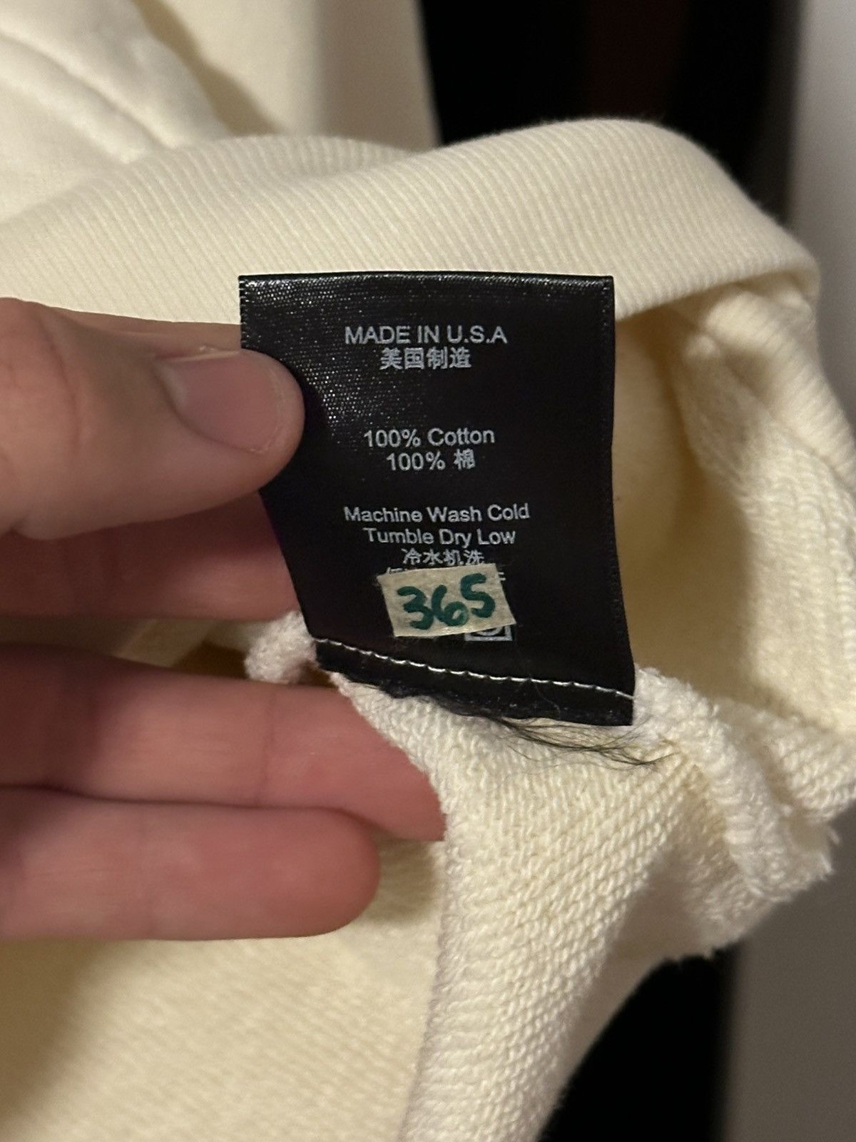 Rhude Rhude Motorsport Hoodie Cream Size US S / EU 44-46 / 1 - 7 Thumbnail