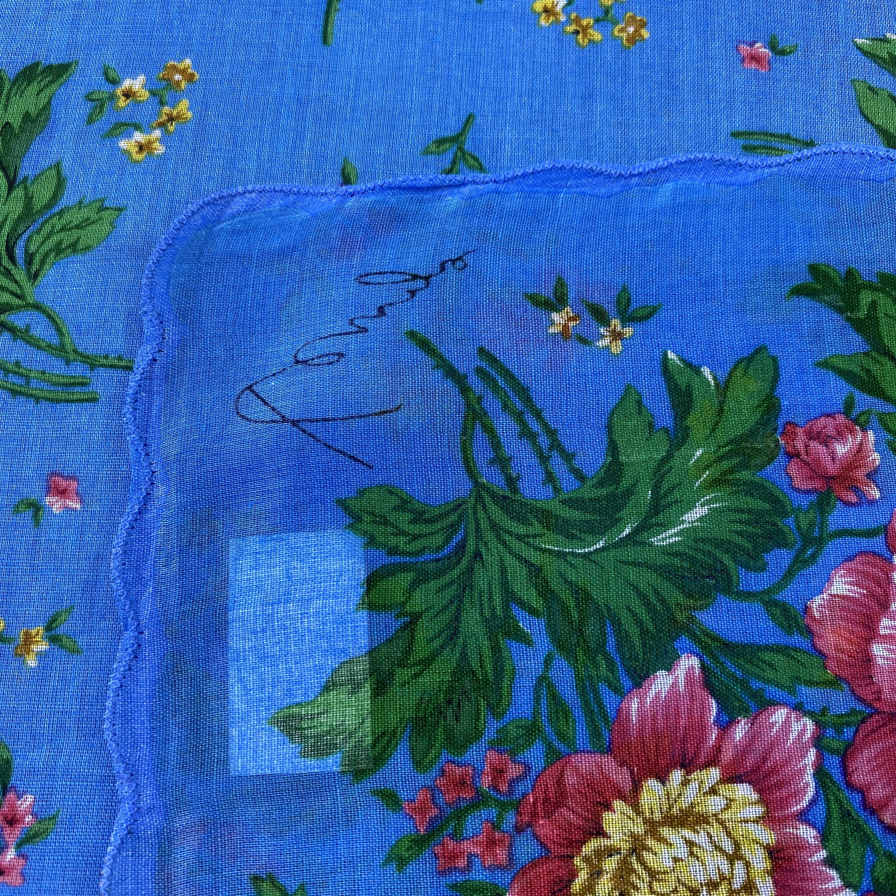 Kenzo × Vintage Kenzo Handkerchief / Bandana / Neckerchief-B1365 Size ONE SIZE - 7 Thumbnail