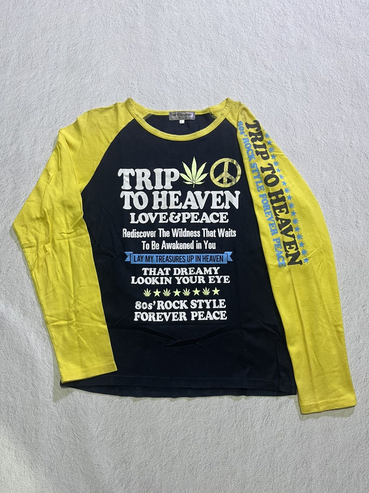 If Six Was Nine Y2K TRIP TO HEAVEN long sleeve tshirt two color style Size US M / EU 48-50 / 2 - 1 Thumbnail