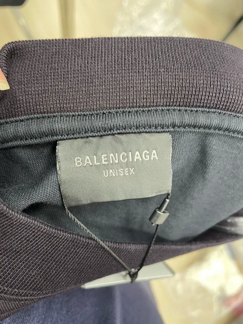Balenciaga Balenciaga Post-it notes short sleeve black Size US L / EU 52-54 / 3 - 3 Thumbnail