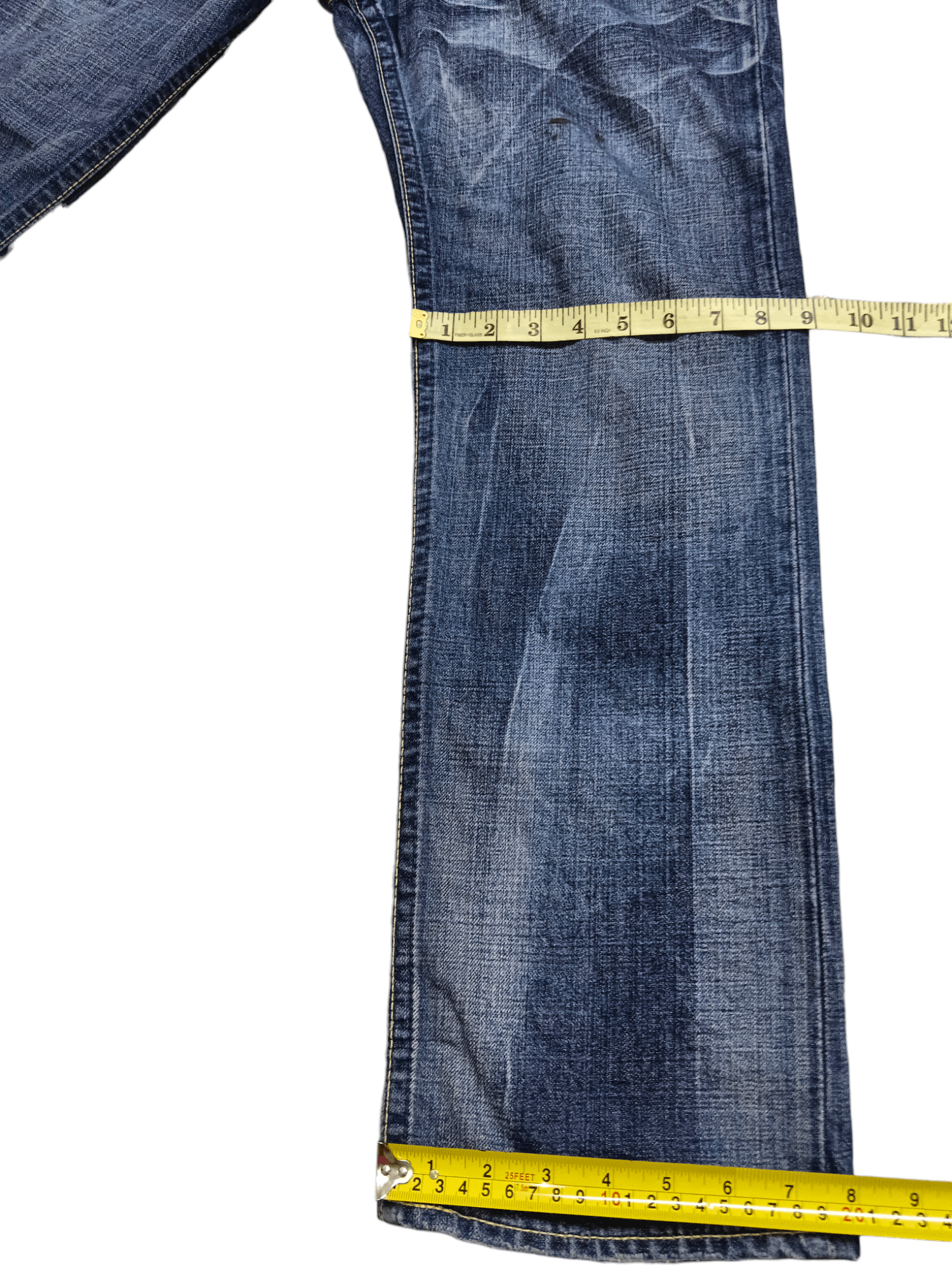 Japanese Brand Co&Lu Big Logo Denim Size US 29 - 8 Thumbnail