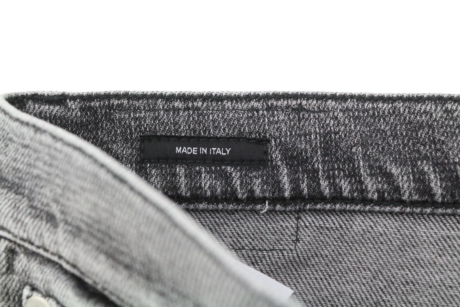 R13 BOYFRIEND 29 Vintage Grey Distress Washed Faded 85464 Size 29" - 8 Thumbnail