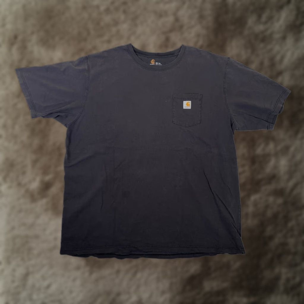 Carhartt Carhartt K87 Pocket T-Shirt Mens 3XLT Black Size US XXL / EU 58 / 5 - 1 Thumbnail