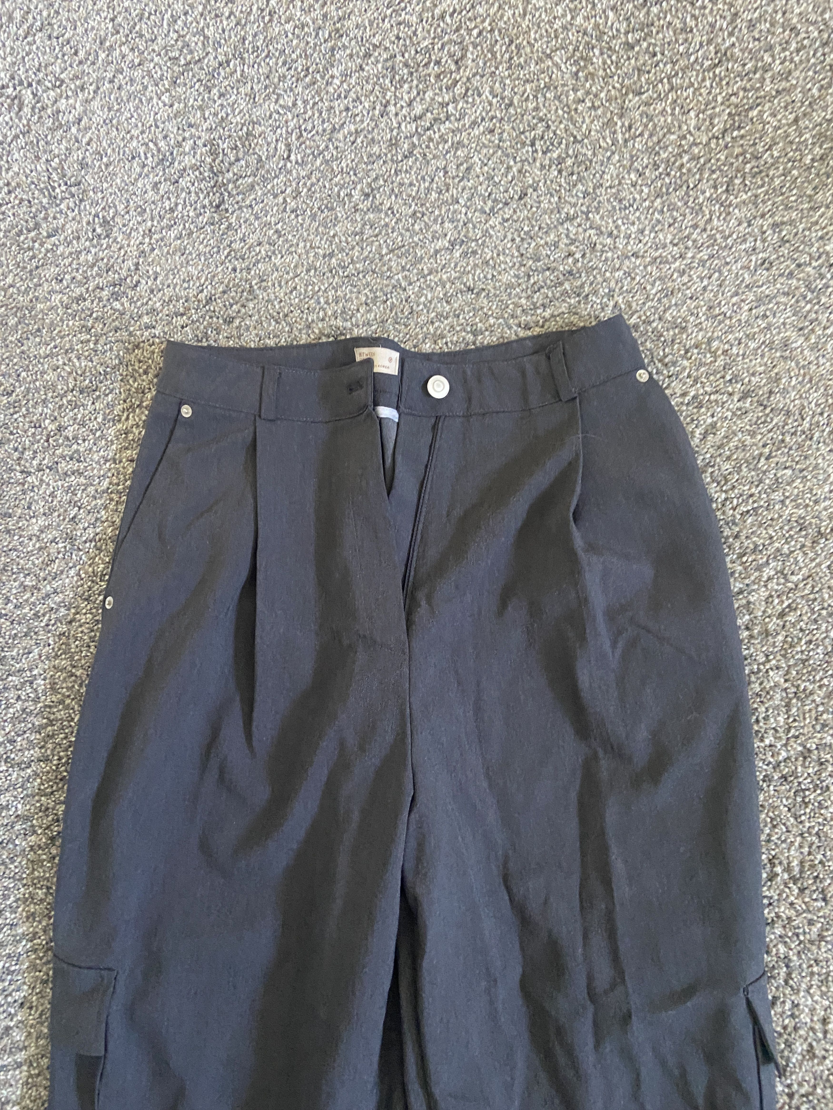 Other Between Eight 8 Seconds Korean Brand Grey Wide Leg Pants 28 Size 28" / US 6 / IT 42 - 3 Thumbnail
