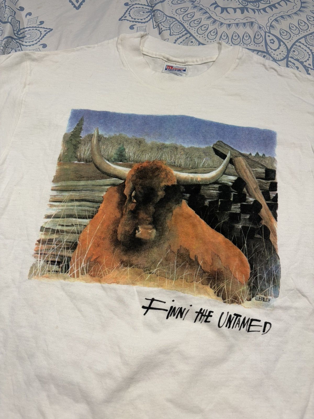 Vintage Vintage cow Shirt Large Size US L / EU 52-54 / 3 - 2 Thumbnail