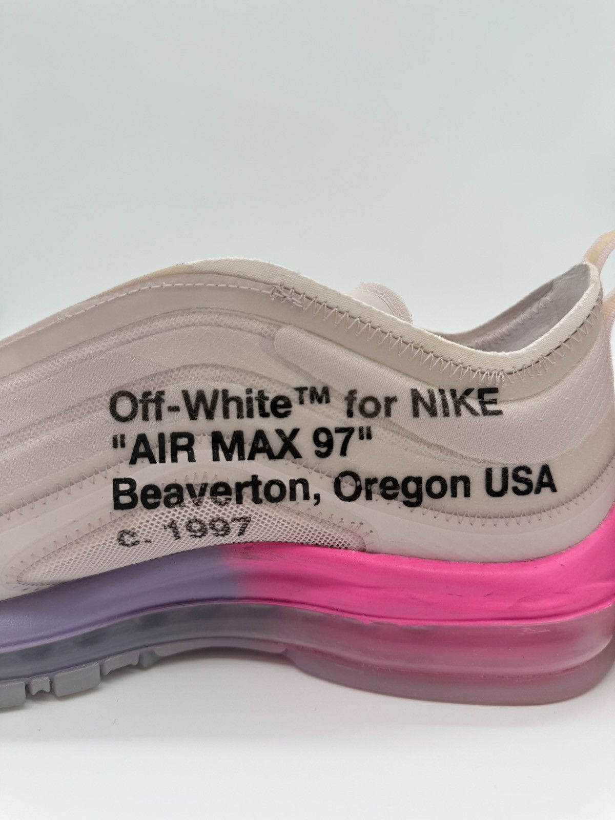 Nike × Off-White Nike Air Max 97 Off-White Serena Queen EU 44 Size US 10 / EU 43 - 6 Thumbnail
