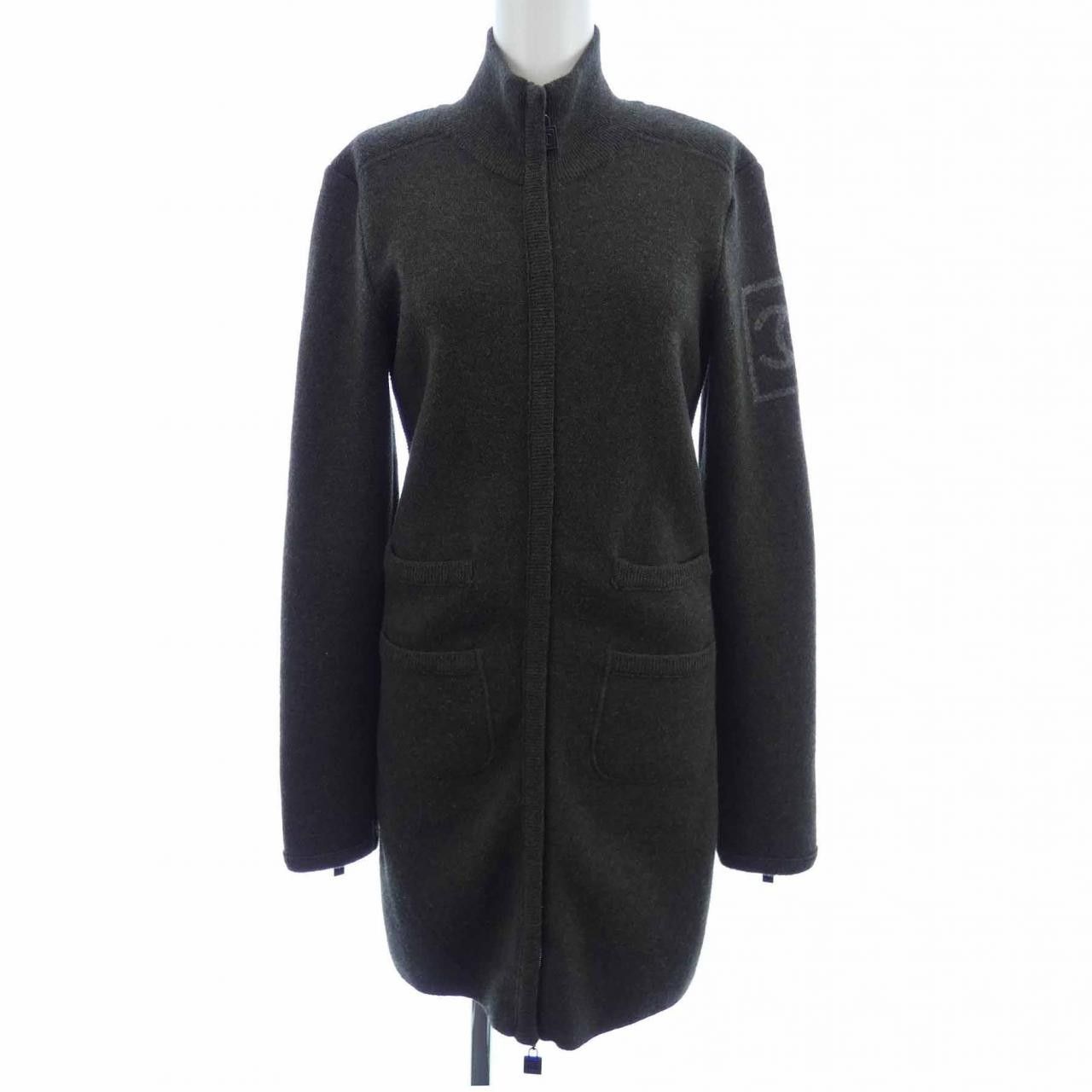 Chanel Chanel Chanel CHANEL SPORTS Long Cardigan Cotton Tops P33728K00919 08A DUTY FREE for USA Size ONE SIZE - 1 Thumbnail