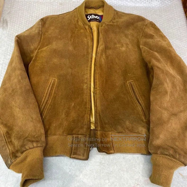 Schott Schott Suede jacket Size US L / EU 52-54 / 3 - 1 Thumbnail