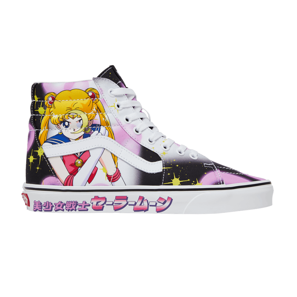 image of Sailor Moon X Sk8-Hi Pretty Guardian - Black Pink Shoes, Men's (Size 6.5)