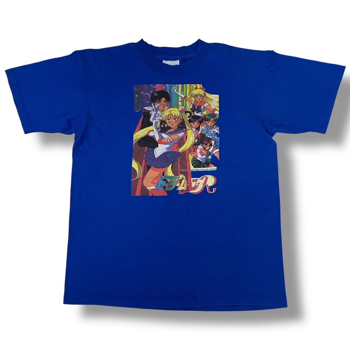 Anime Vintage SAILORMOON Pretty Soldier Anime Printed Tee Size US L / EU 52-54 / 3 - 1 Thumbnail