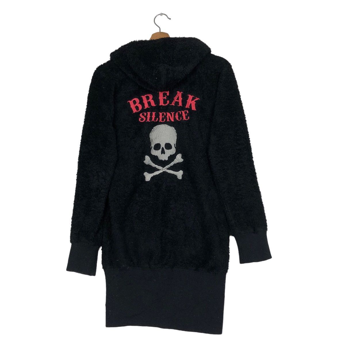 Hysteric Glamour 🔥Dig Deep Break Silence Biker Jacket Skeleton Big Logo Size US L / EU 52-54 / 3 - 8 Thumbnail