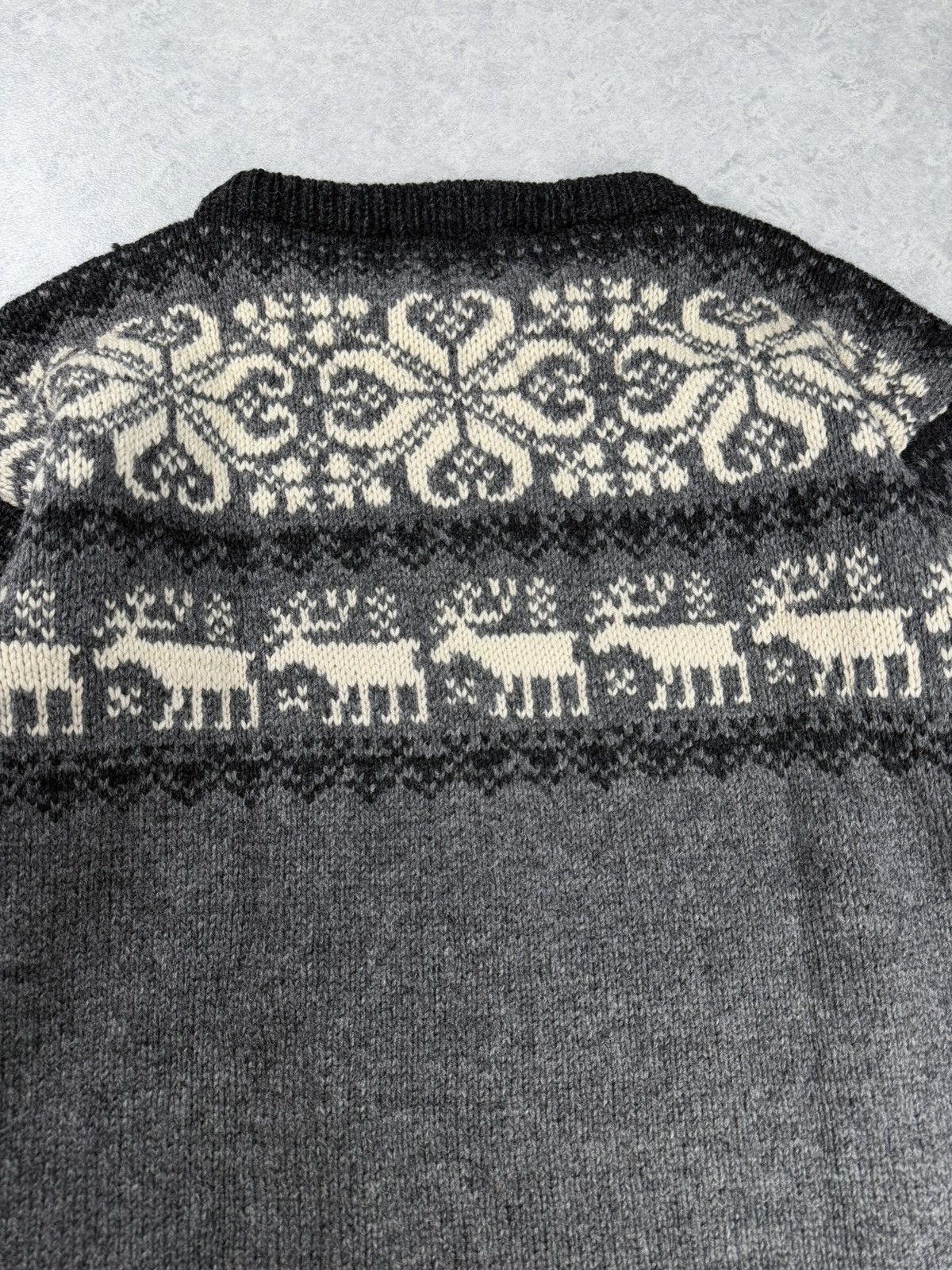 Vintage Vintage Saga Knit Norway Nordic Reindeer Wool Sweater Size US XL / EU 56 / 4 - 8 Thumbnail