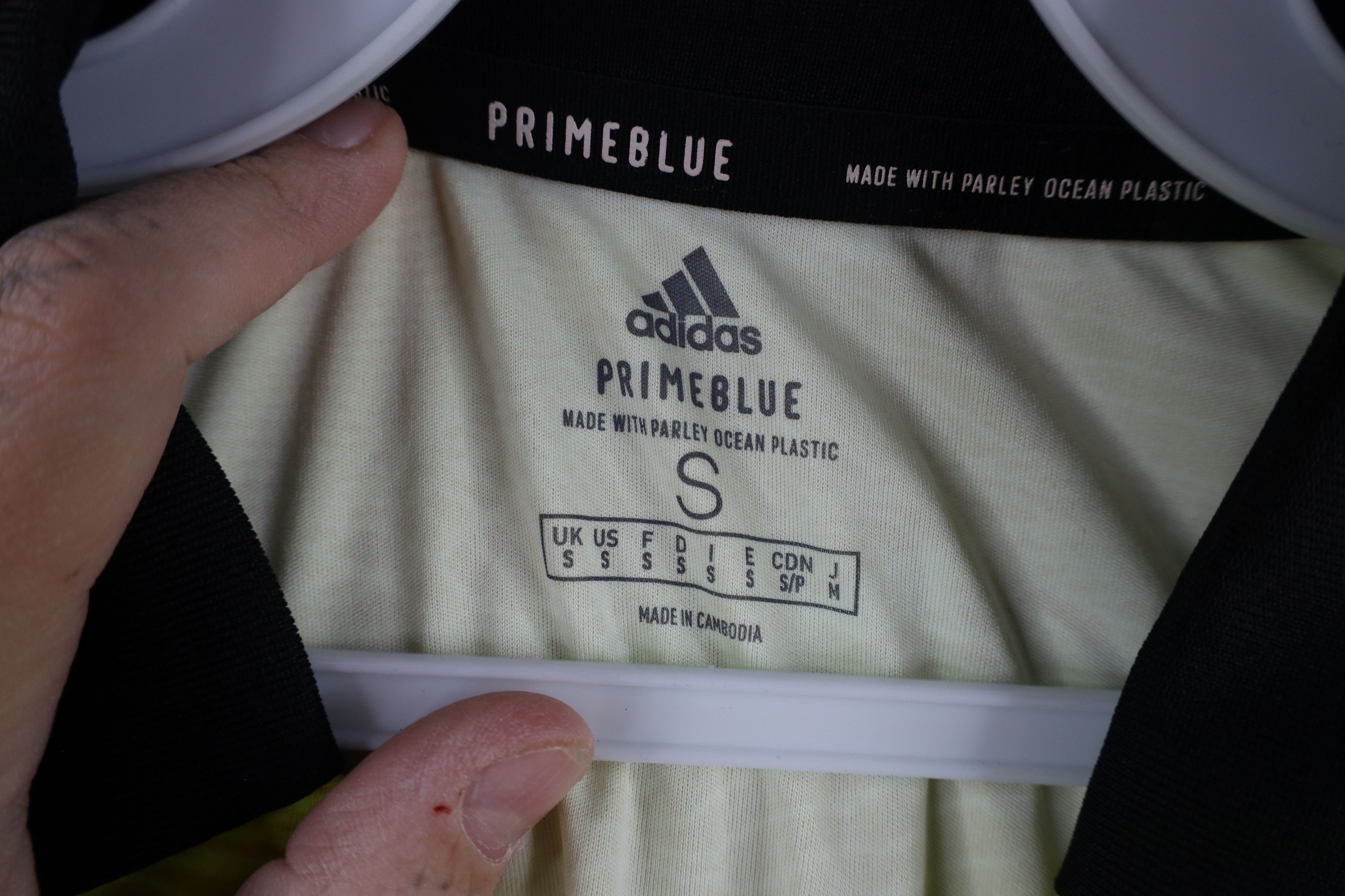 Adidas × Vintage Adidas Primeblue Parlay Striped Long Sleeve Soccer Jersey Size US S / EU 44-46 / 1 - 9 Thumbnail