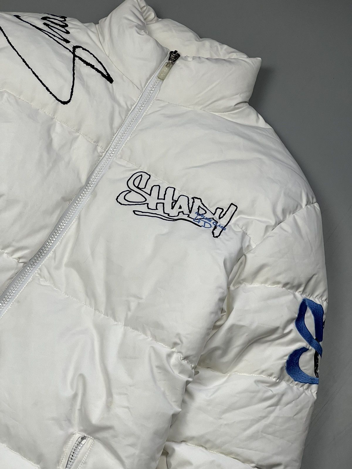 Shady Ltd Shady Ltd emimen white puffer jacket 8 mile hip hop graffiti Size US M / EU 48-50 / 2 - 4 Thumbnail