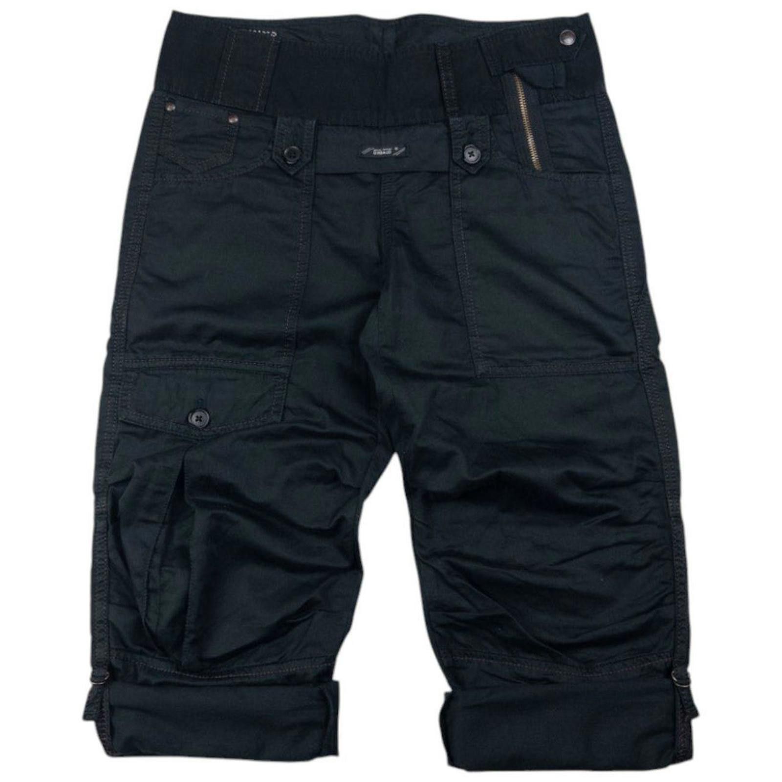 Marithe + Francois Girbaud Vintage Marithe + Francois Girbaud Roll Up Trousers Size W31 Size US 31 - 2 Thumbnail