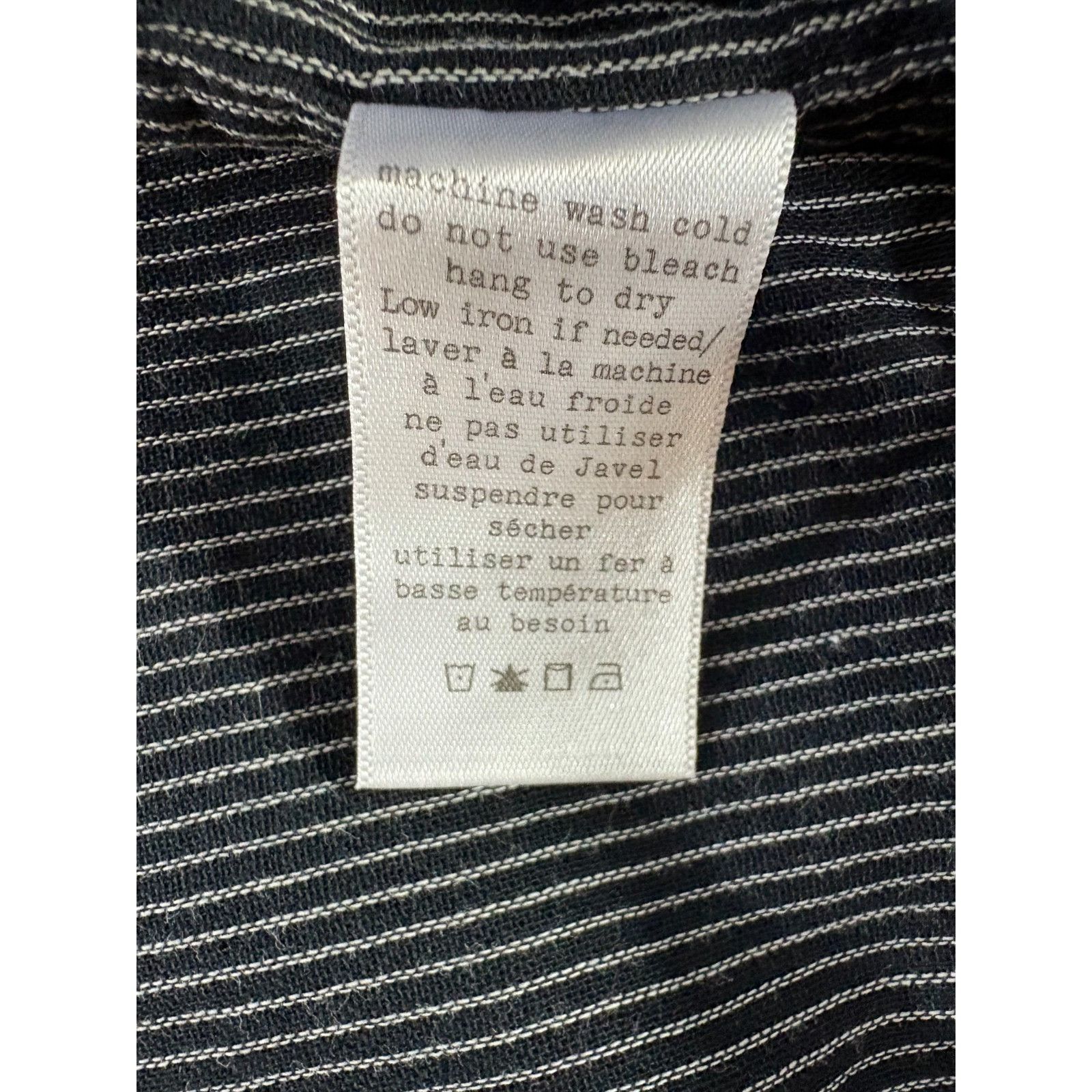 Rag & Bone RAG & BONE beach Shirt size M color Black white NWT Size US M / EU 48-50 / 2 - 6 Thumbnail