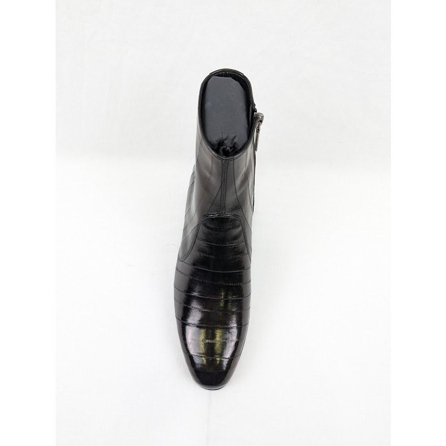 Saint Laurent Paris o1rshd1 Eel Anguilla Cheslea Boots in Black Size US 9 / EU 42 - 7 Thumbnail