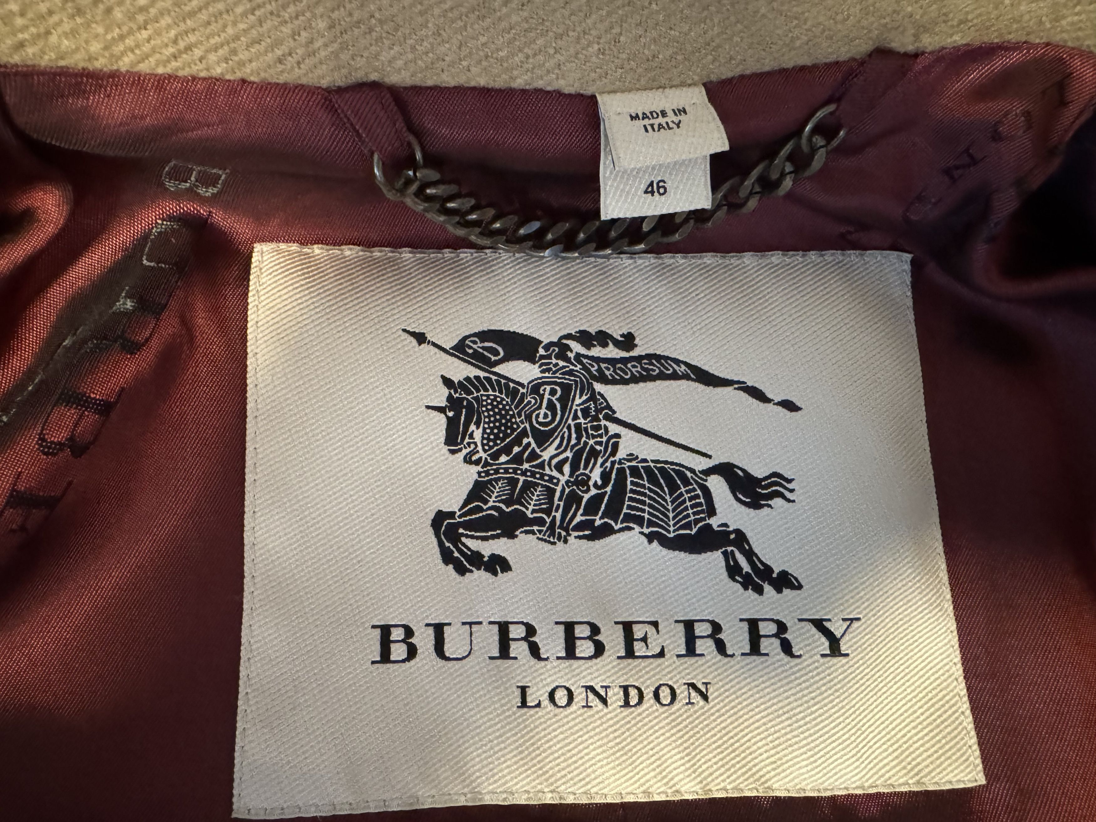 Burberry Burberry wool/cashmere overcoat, camel Size US S / EU 44-46 / 1 - 7 Thumbnail