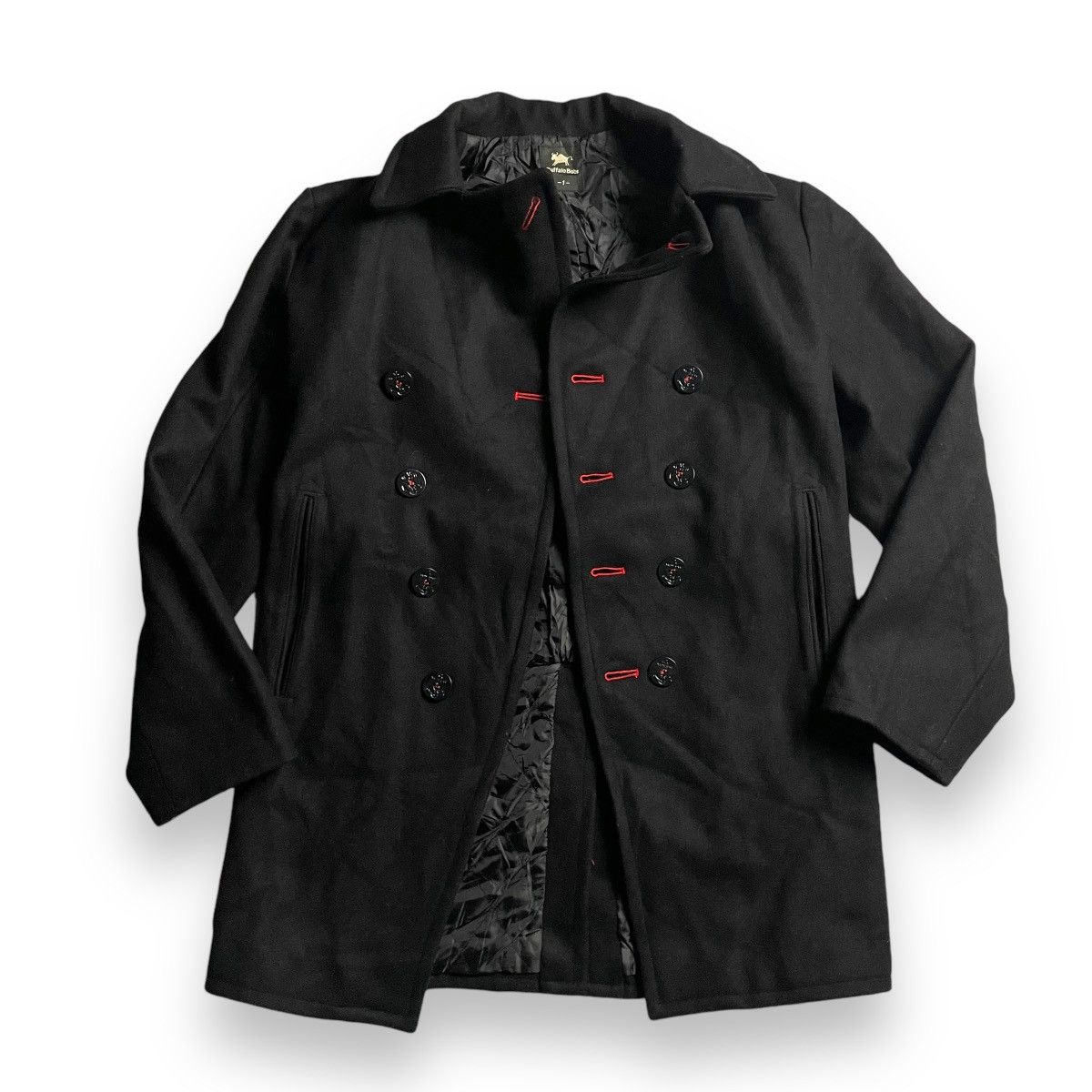 If Six Was Nine BUFFALO BOBS DOUBLE BREASTED WOOL JACKET Size US M / EU 48-50 / 2 - 1 Thumbnail