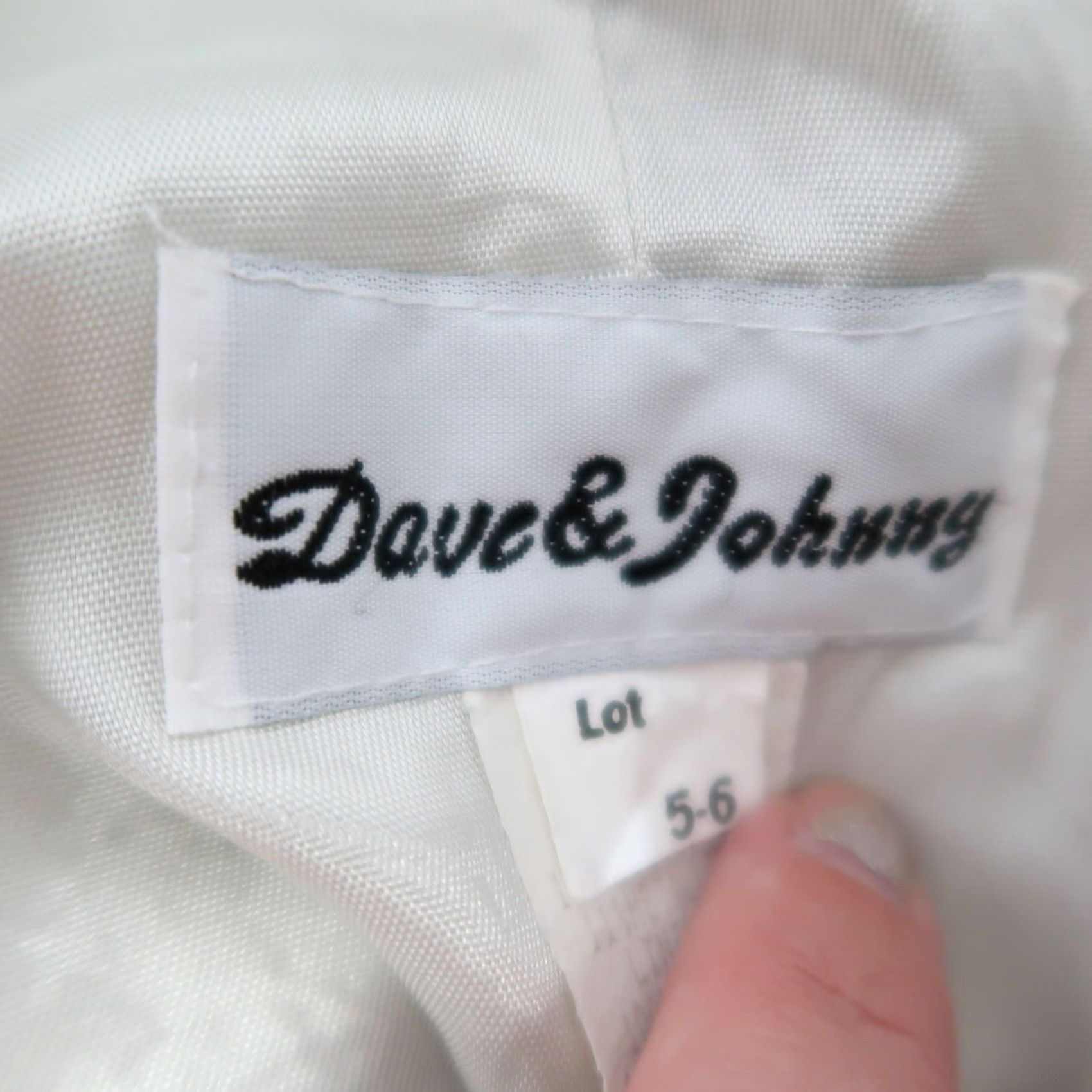 Vintage VINTAGE 80s Dave & Johnny Silver Floral Brocade Jacquard Midi Dress Ladies XS Formal Party Prom Dress Size XS / US 0-2 / IT 36-38 - 6 Thumbnail
