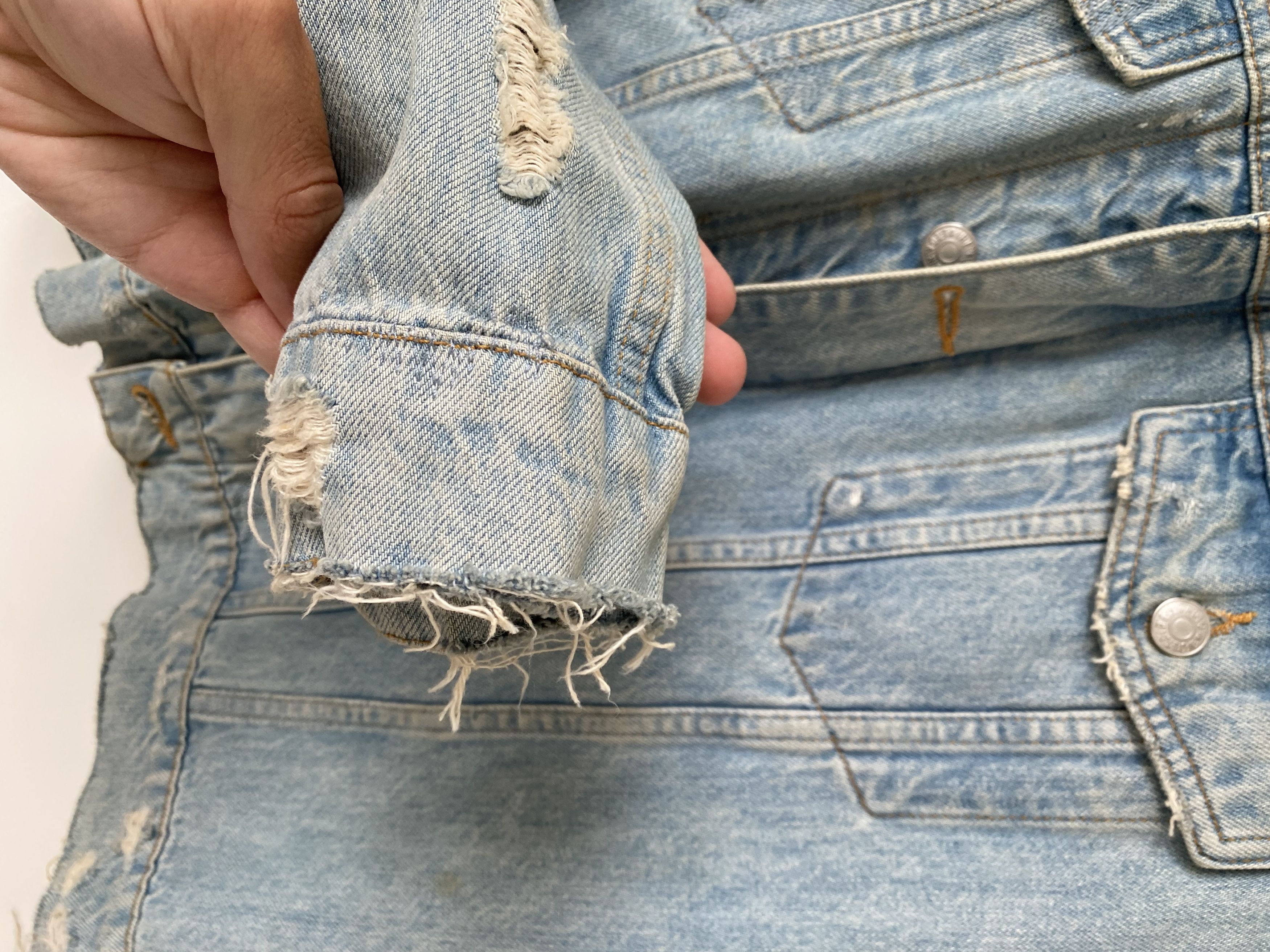 Zadig & Voltaire BASE DESTROY denim jacket Size US M / EU 48-50 / 2 - 4 Thumbnail