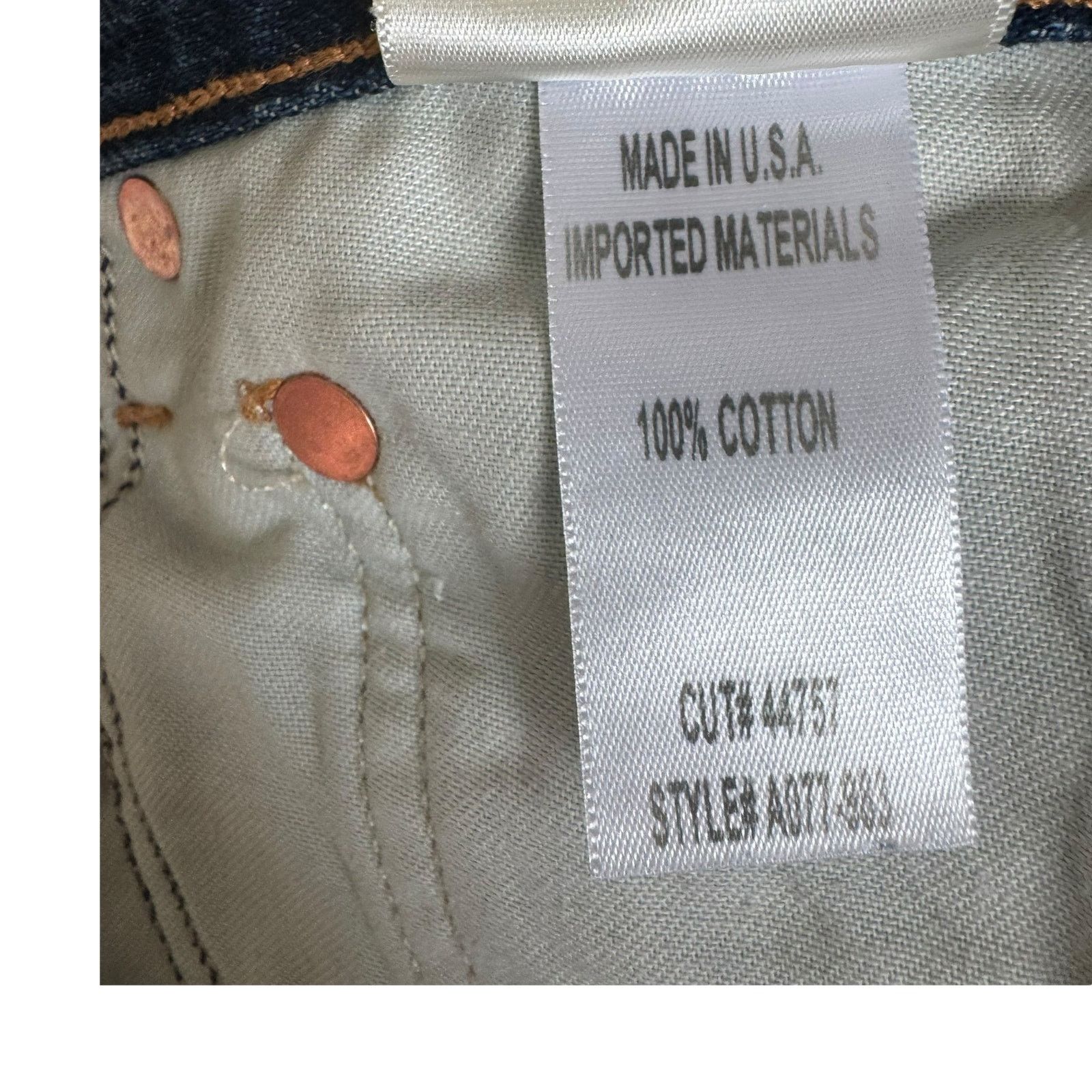 Agolde AGOLDE Jamie High Rise Classic Jeans Raw Hem Size 25" / US 0 / IT 36 - 5 Thumbnail