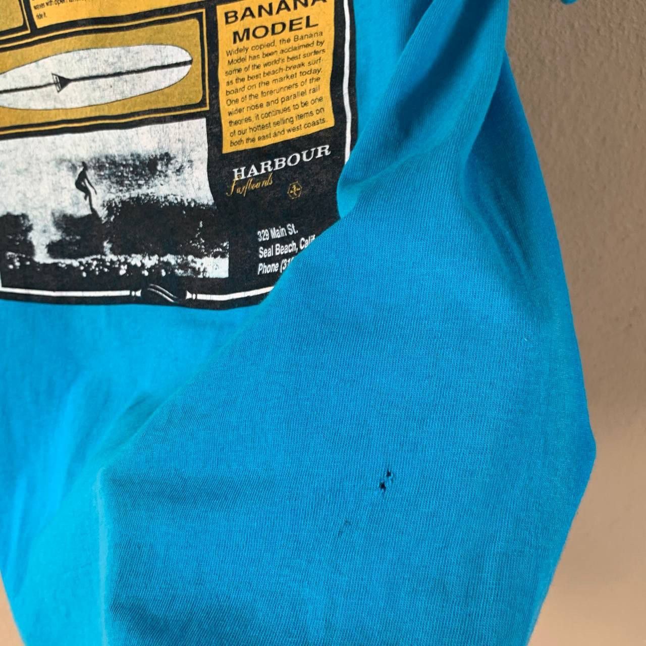 Vintage Rare Vintage 90s Harbour Surfboard Tshirt Size US M / EU 48-50 / 2 - 7 Thumbnail