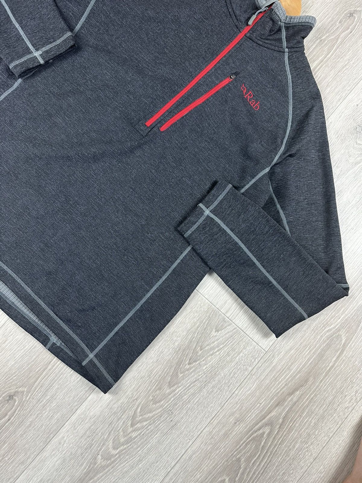 Rab Rab Nucleus Pull On 1/4 Fleece Jacket Size XXL Gray Size US XXL / EU 58 / 5 - 5 Thumbnail