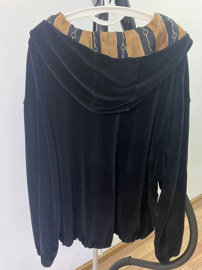 Gucci Gucci Chenille velvet hooded sweatshirt 2501-Nextarrow Size US XS / EU 42 / 0 - 2 Thumbnail