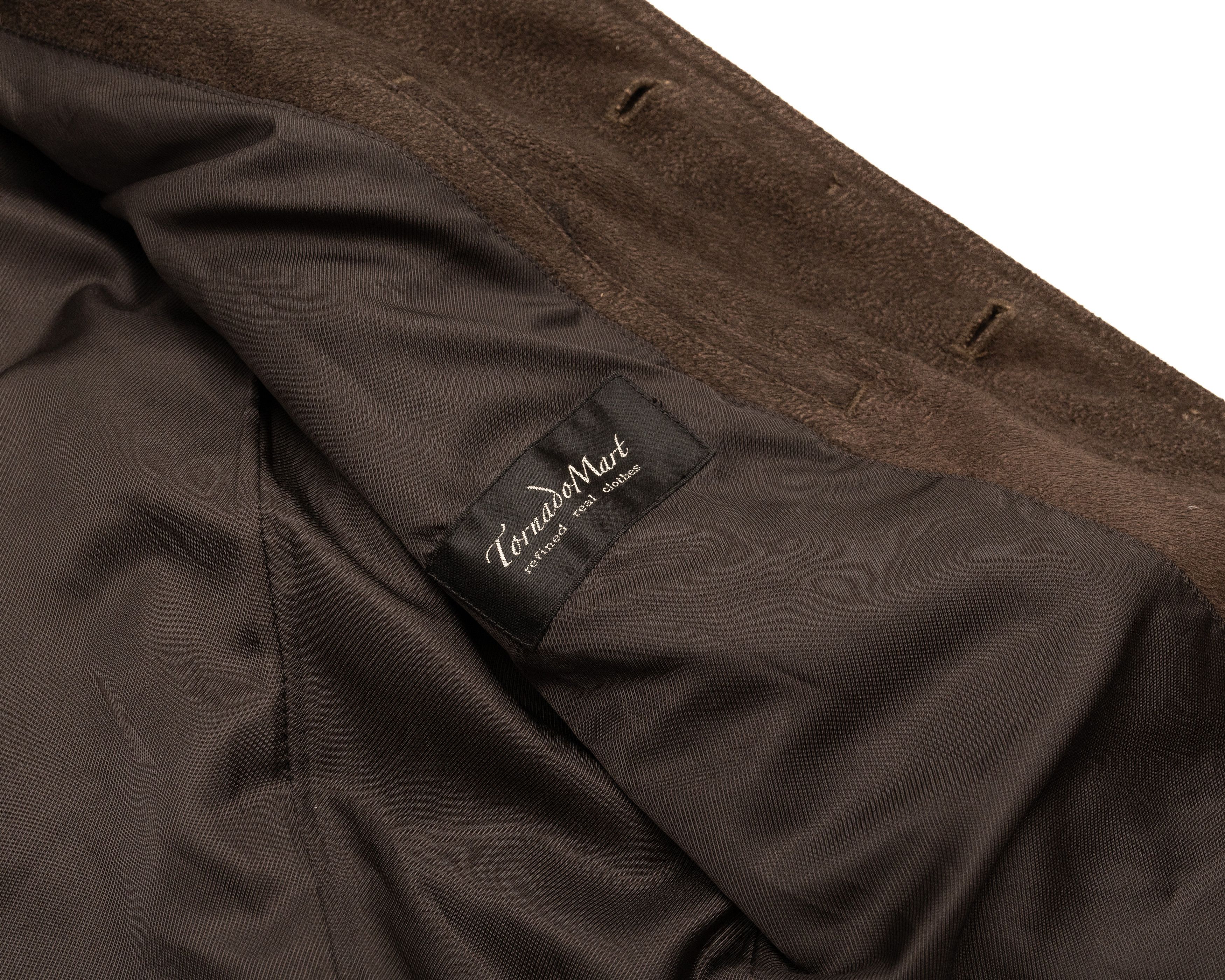 Tornado Mart TORNADO MART Faux Suede Coat Size US M / EU 48-50 / 2 - 9 Thumbnail
