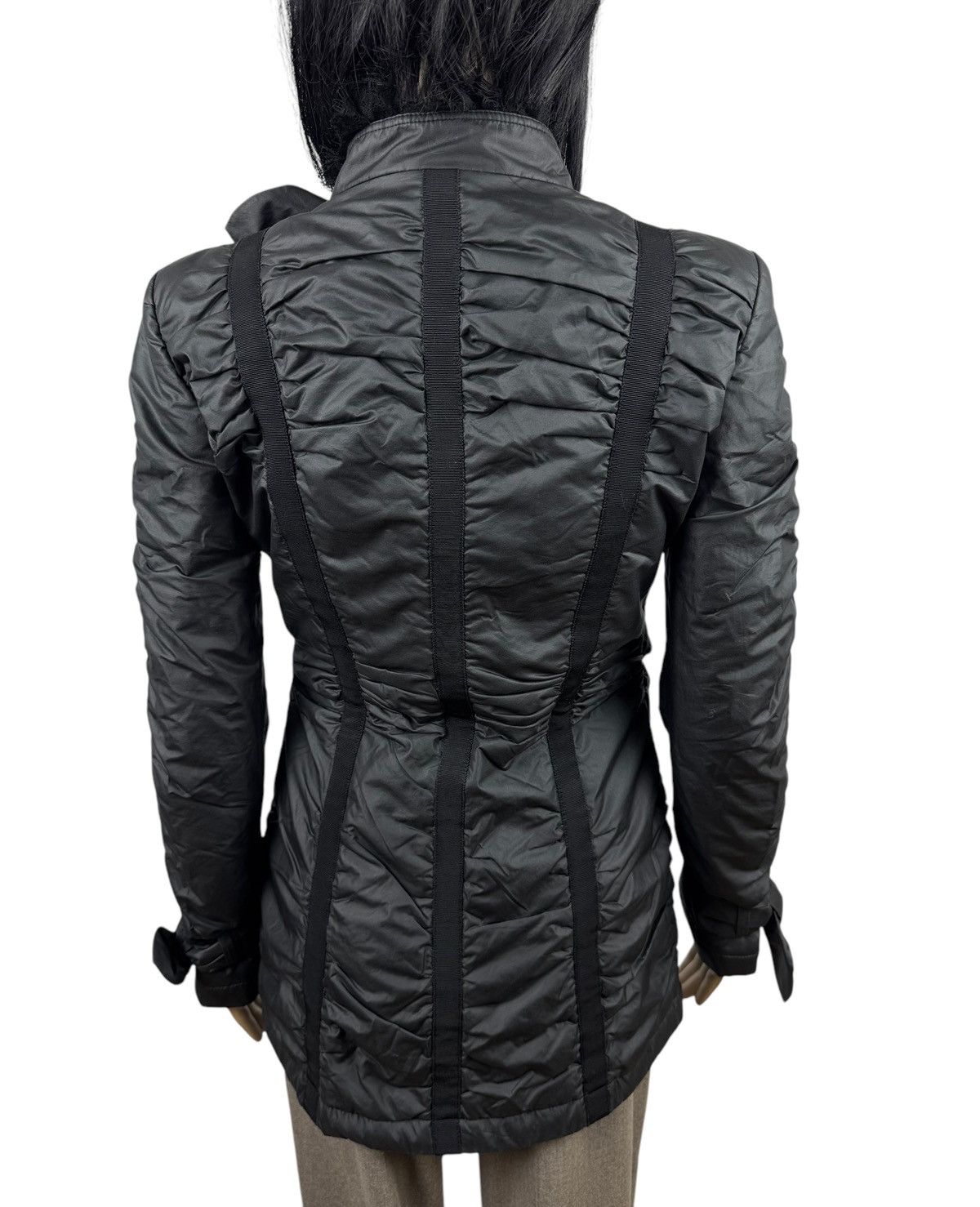 Valentino Valentino Bow Decor Zip Jacket Mesh Trim First Line size 6 Size M / US 6-8 / IT 42-44 - 11 Thumbnail