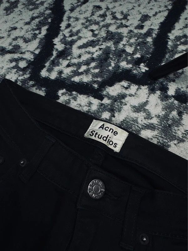 Acne Studios Acne Studios Pin jeans black 28 34 Size 28" / US 6 / IT 42 - 4 Thumbnail
