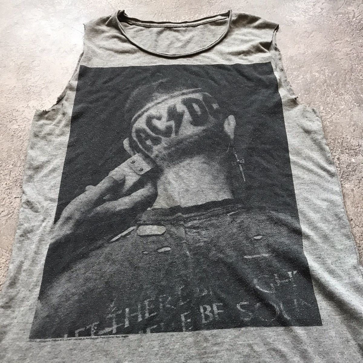 Band Tees VINTAGE AC/DC TANK-TOP BAND TOUR ROCK STREETWEAR Size US L / EU 52-54 / 3 - 2 Thumbnail