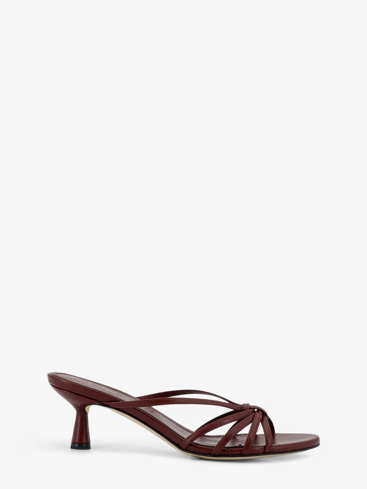 aeyde Abby Leather Sandals Size US 7 / IT 37 - 1 Thumbnail