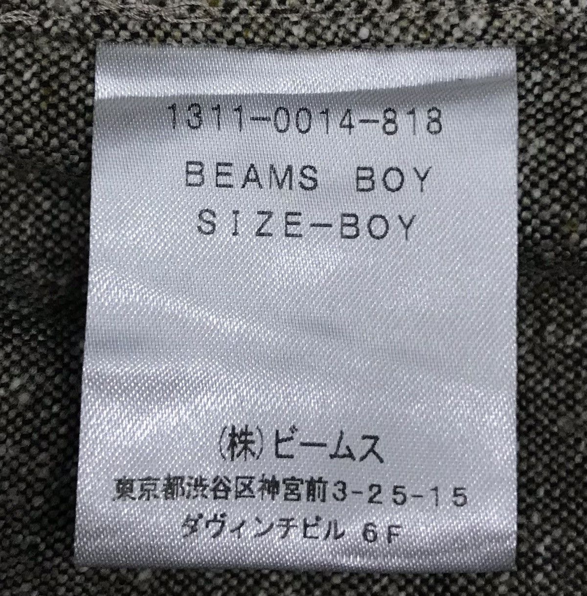 Japanese Brand × Vintage Vintage Beams Boy Made In Japan Shirt Button Ups Size US M / EU 48-50 / 2 - 11 Thumbnail