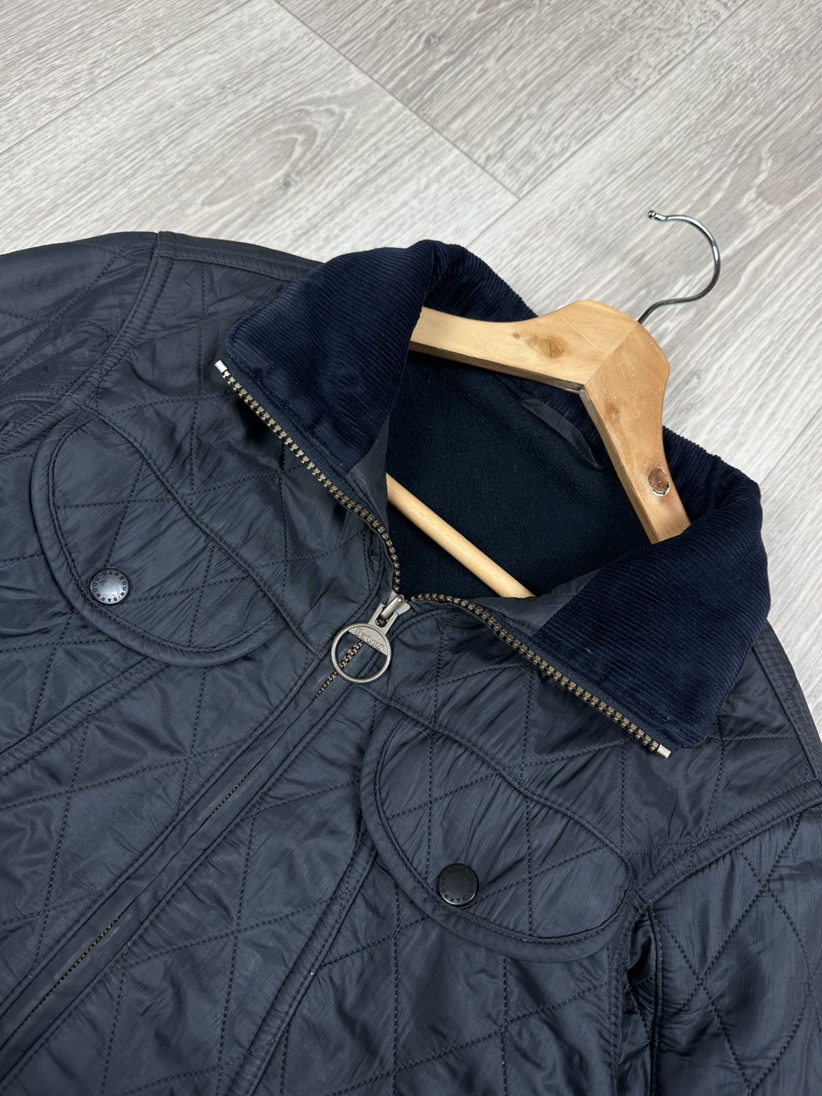Barbour × Vintage Vintage Barbour Utility Polarquilted Women’s Quilted Jacket Size S / US 4 / IT 40 - 5 Thumbnail