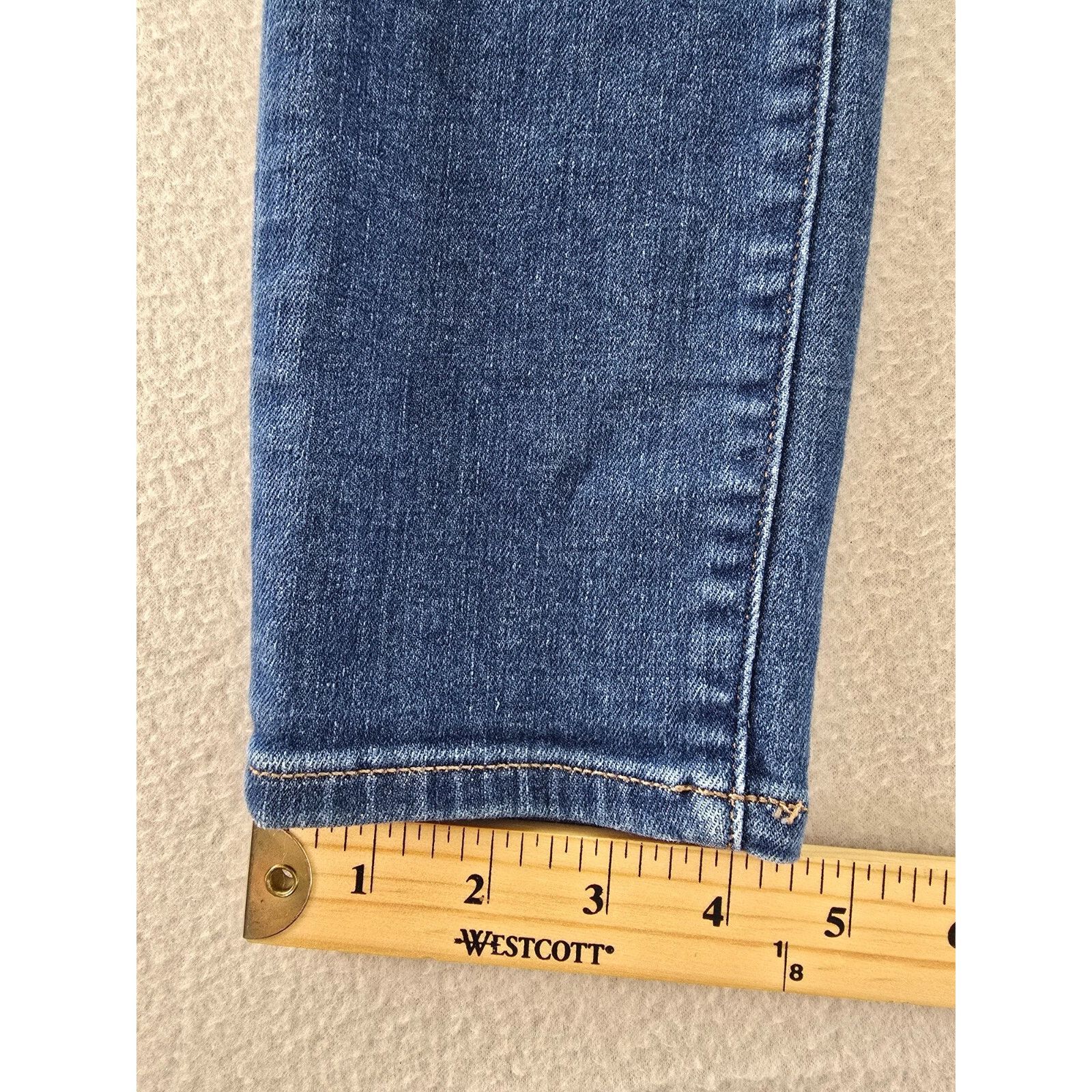Express Express Jeans Womens Size 4R Blue Denim High Rise Skinny Size 27" / US 4 / IT 40 - 5 Thumbnail