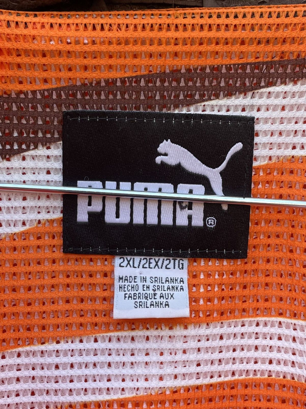 Puma 90s PUMA NFL Cleveland Browns Spellout 1/4 Zip Windbreaker Size US XXL / EU 58 / 5 - 2 Thumbnail