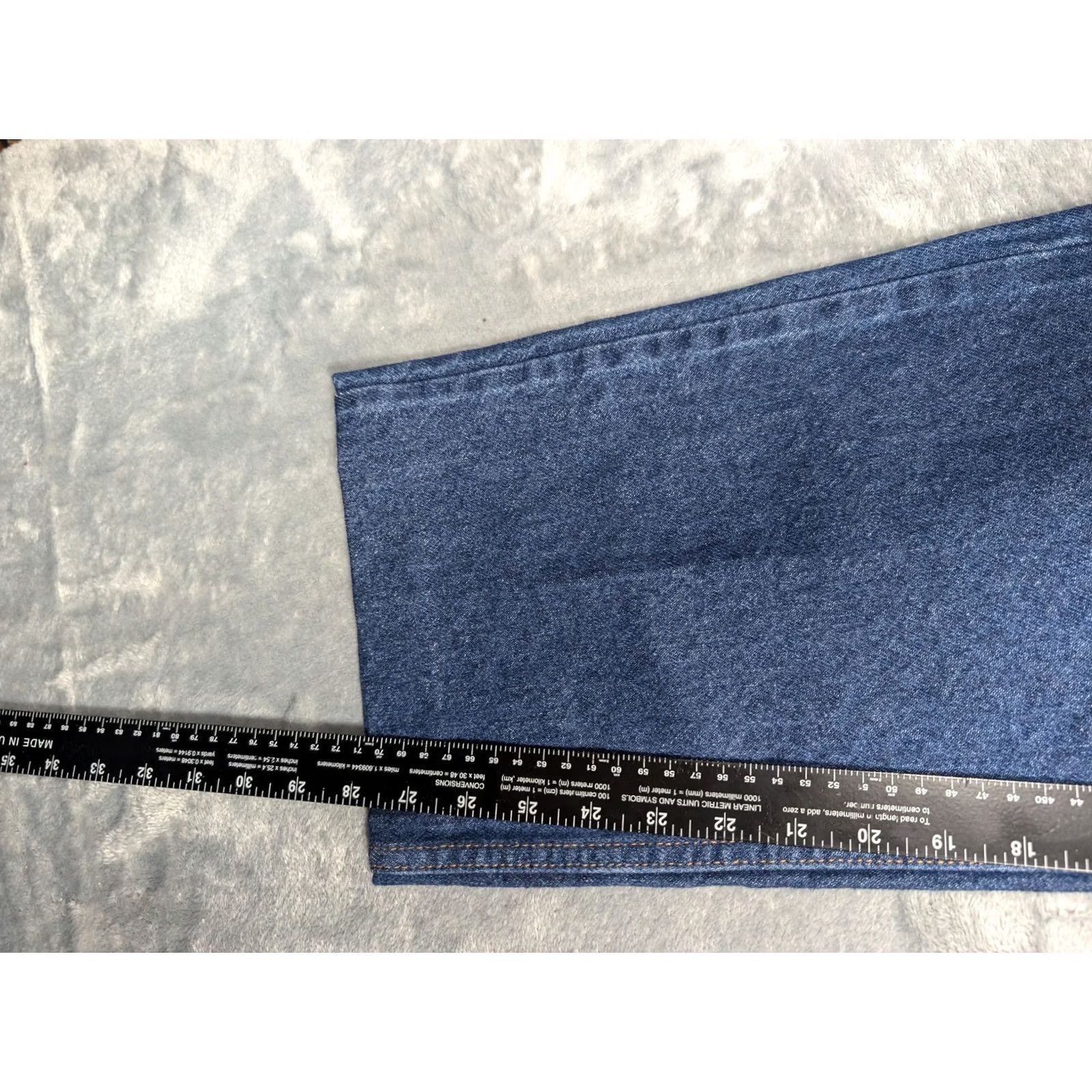 Levi's VINTAGE Levi's 505 Jeans Mens 42x32 Blue Denim Regular Fit Straight Leg USA 90s Mens Size US 42 / EU 58 - 4 Thumbnail