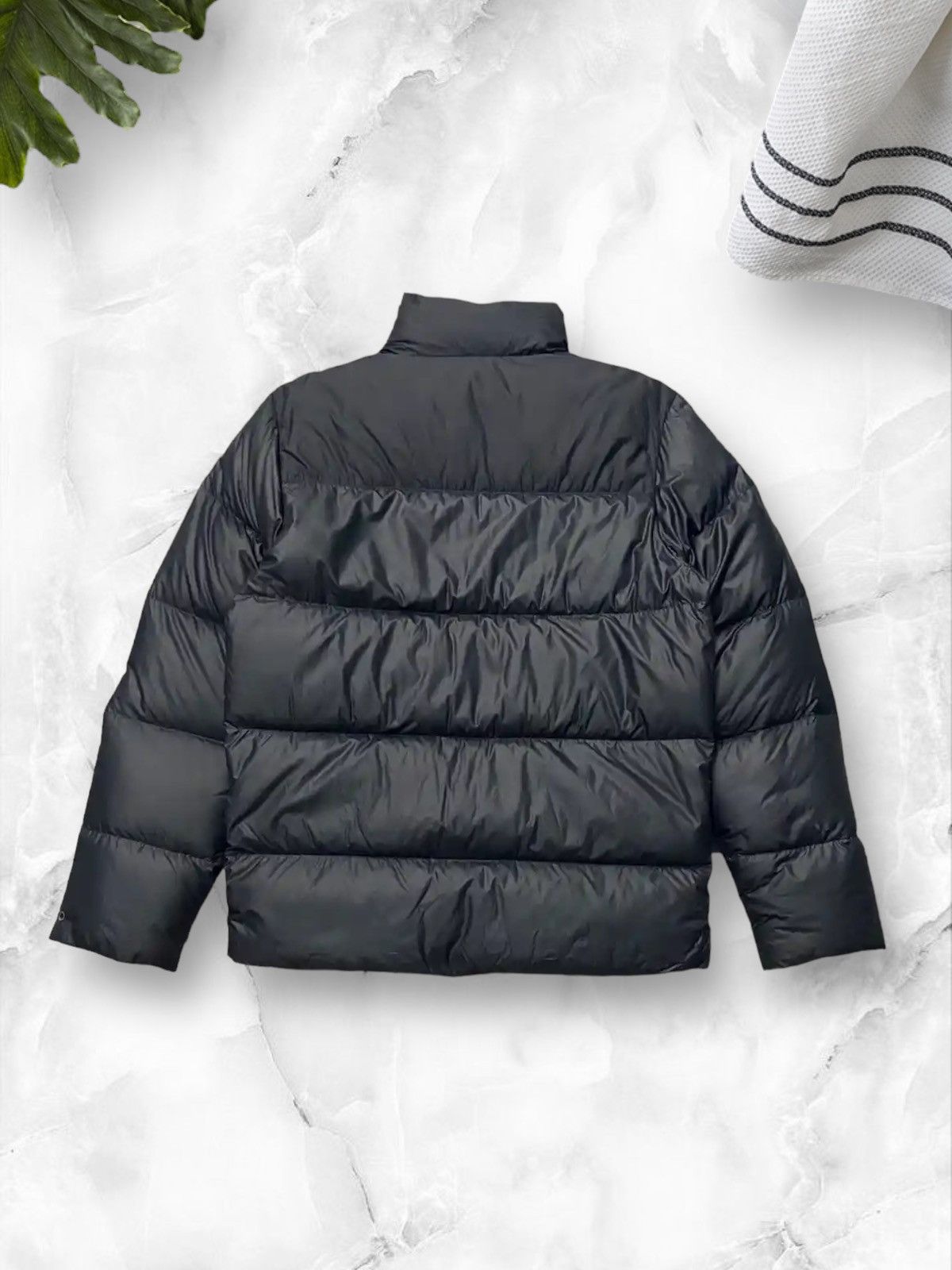 Nike Vintage Y2k Nike Nylon Drill Puffer Down Jacket Size US M / EU 48-50 / 2 - 11 Thumbnail