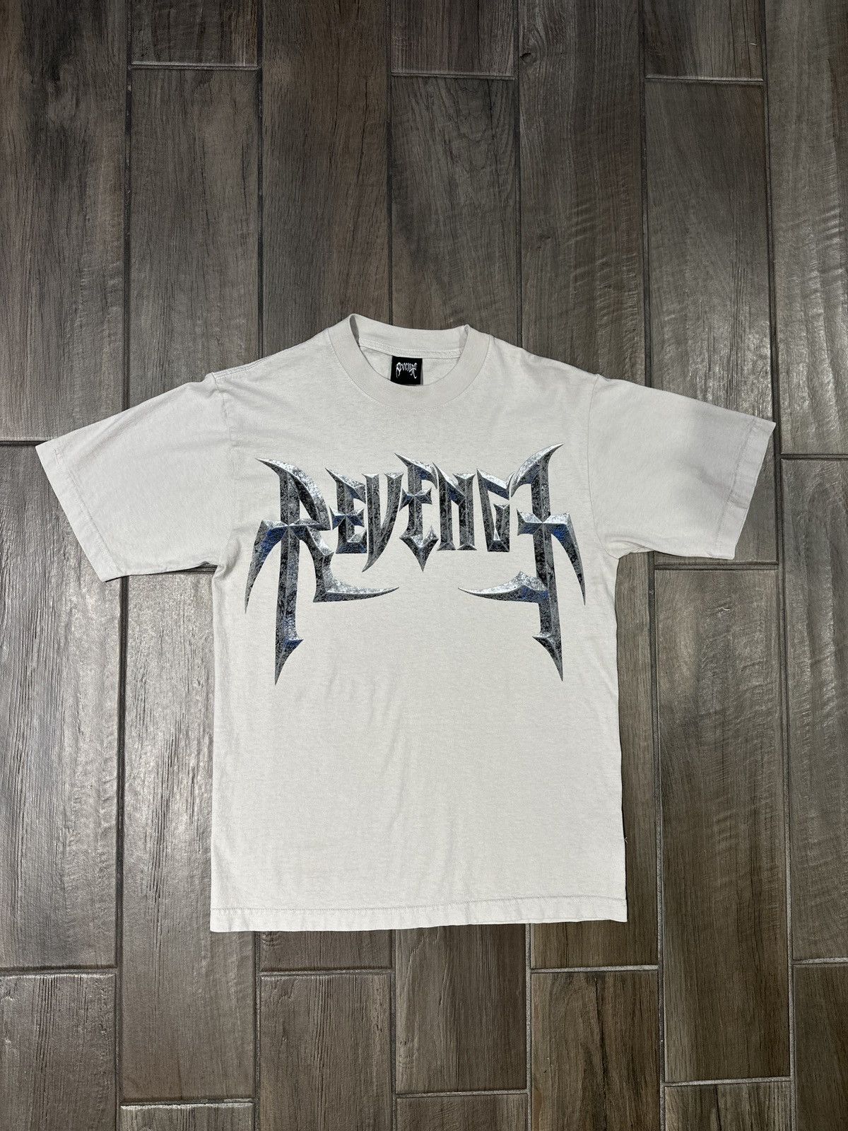 Revenge REVENGE SHIBUYA TEE CEMENT Size US S / EU 44-46 / 1 - 1 Thumbnail