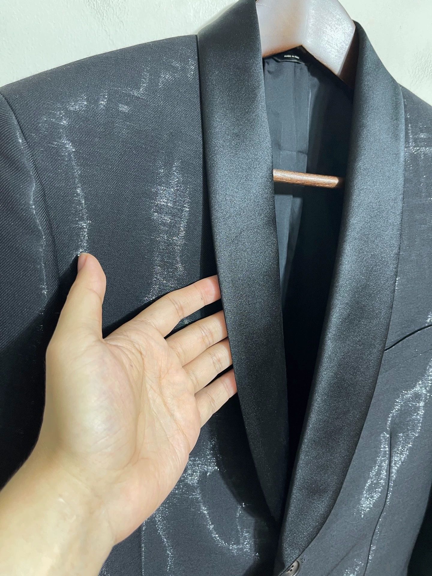 Fendi Men's Fendi Double F Silk Shawl Collar Slim Suit 48 Size US M / EU 48-50 / 2 - 3 Thumbnail