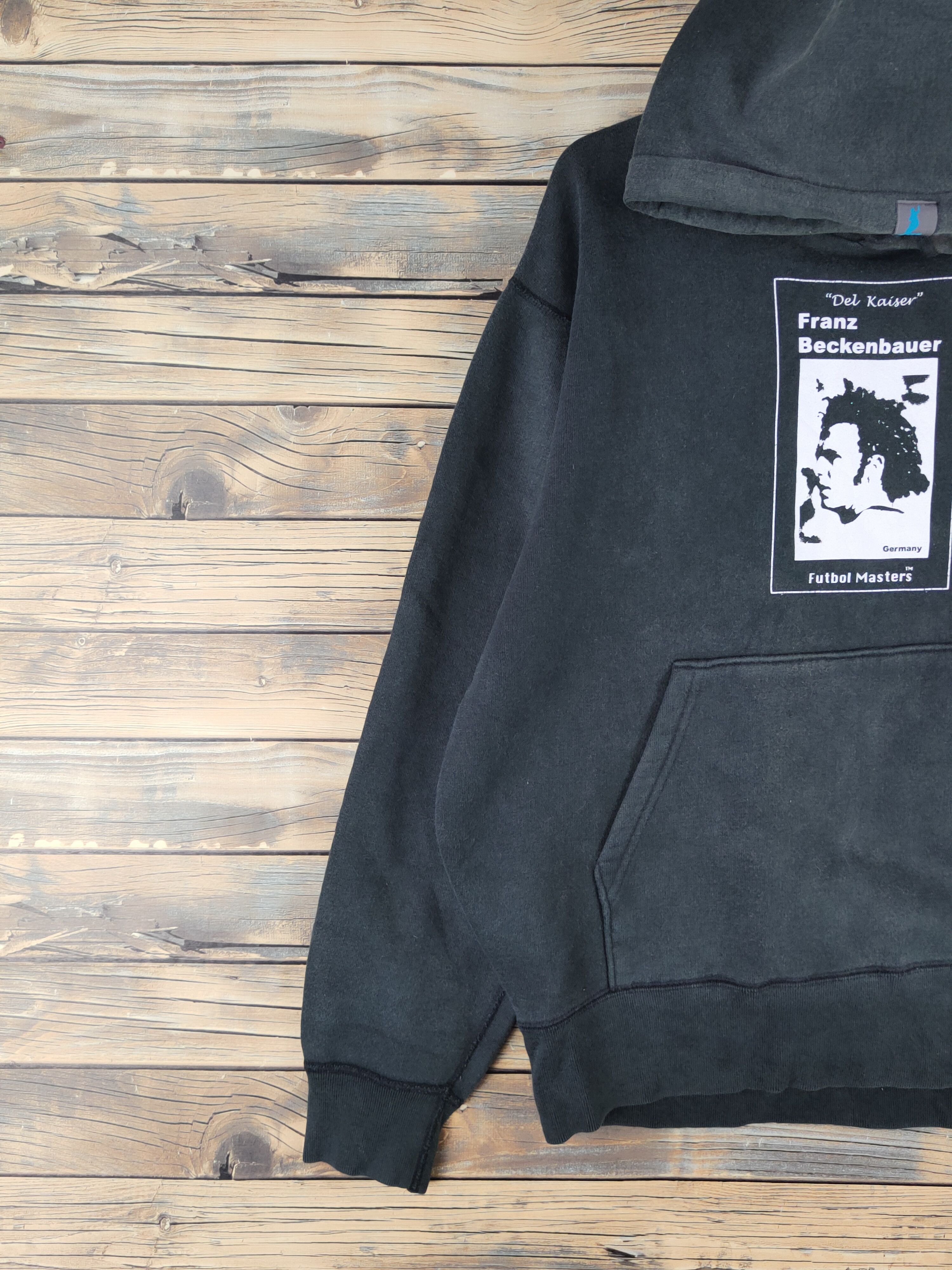 Japanese Brand DLL Franz Beckenbauer Ballon D'or japan futbol Hoodies #1974 Size US M / EU 48-50 / 2 - 6 Thumbnail