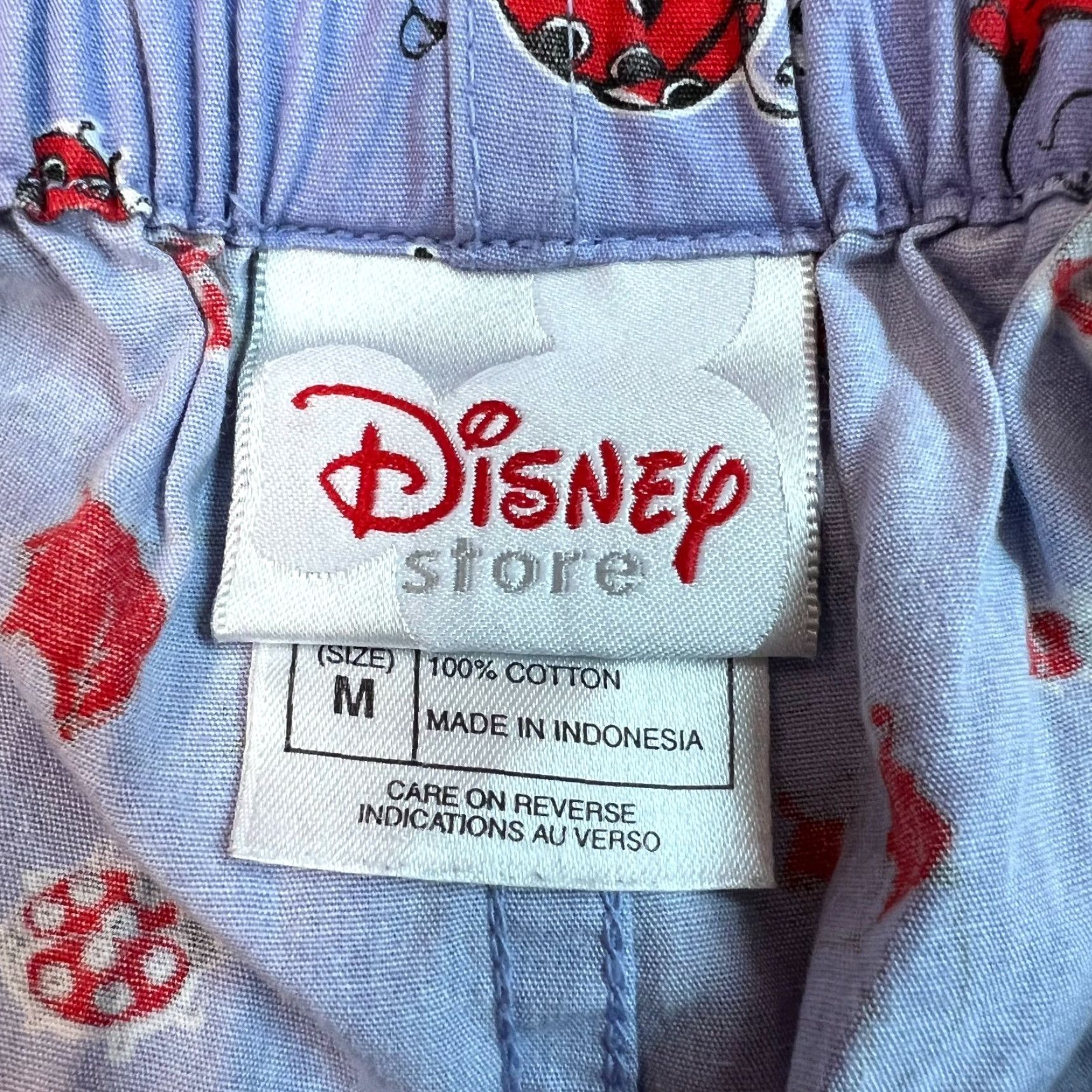 Disney Disney Purple Ladybug & Pooh Print Cotton Pajama Set Medium Womens Size 32" / US 10 / IT 46 - 5 Thumbnail