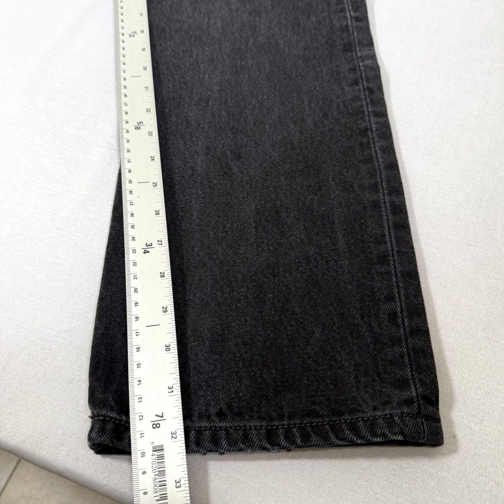 Levi's VINTAGE Levi's Jeans Mens 30x32 Black 501 Straight Fit Denim Pants Western 90s Mens Size US 30 / EU 46 - 5 Thumbnail