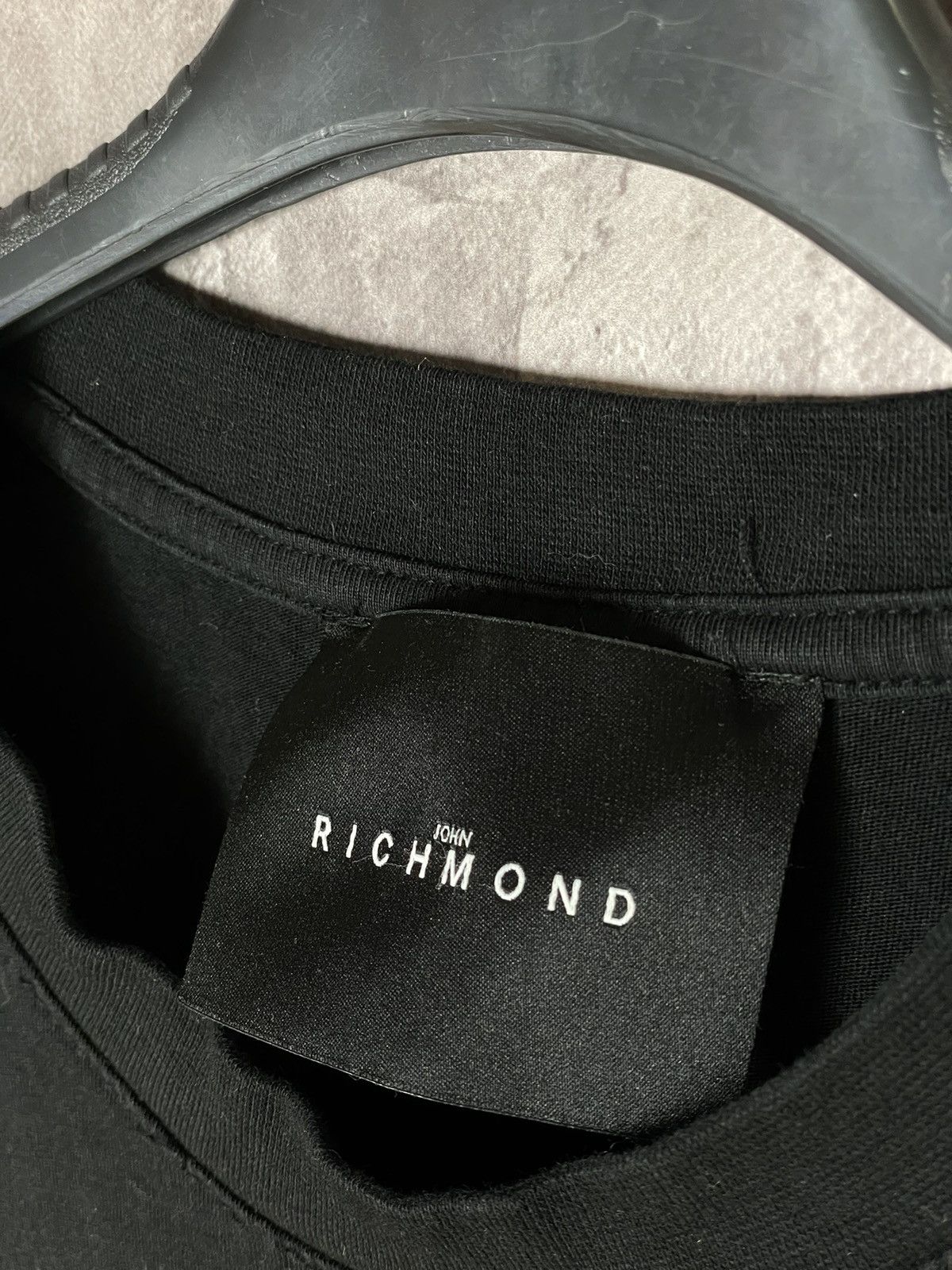Designer × John Richmond John Richmond Streetwear Big Logo Black T shirt Size US XL / EU 56 / 4 - 9 Thumbnail