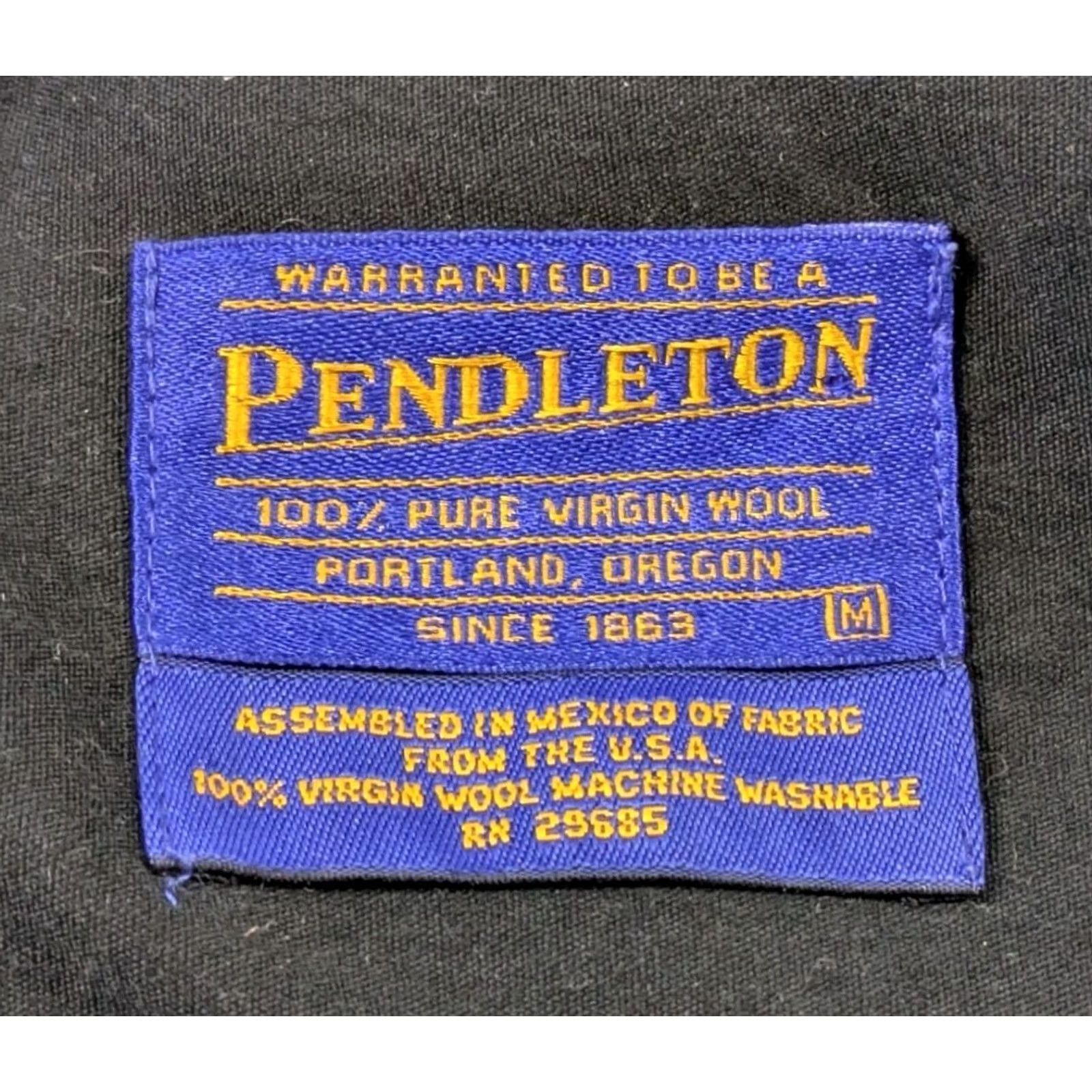 Pendleton Pendleton Beach Boys Wool Shirt Multicolor Medium Mens Button-Up Flap Pocket Limited Edition Size US M / EU 48-50 / 2 - 5 Thumbnail